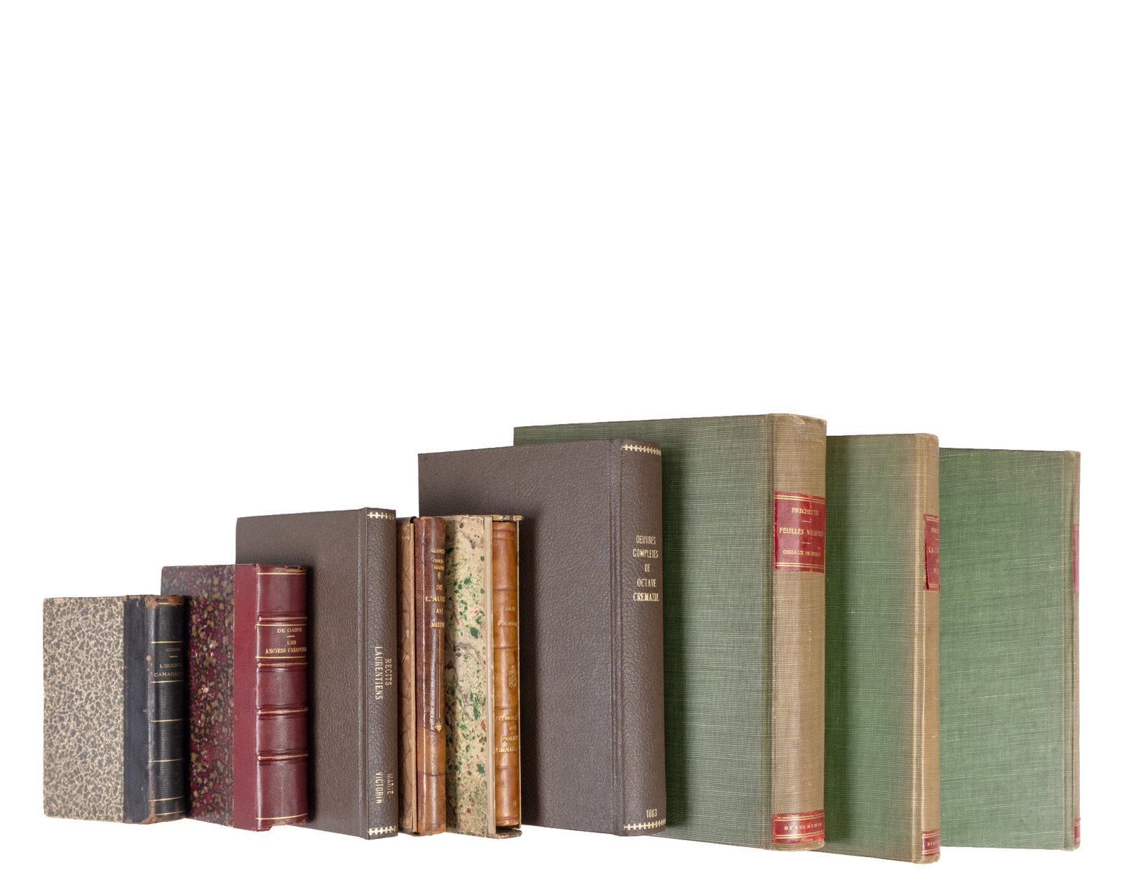 Lot of old Quebec literature - 1853-1942 - 2