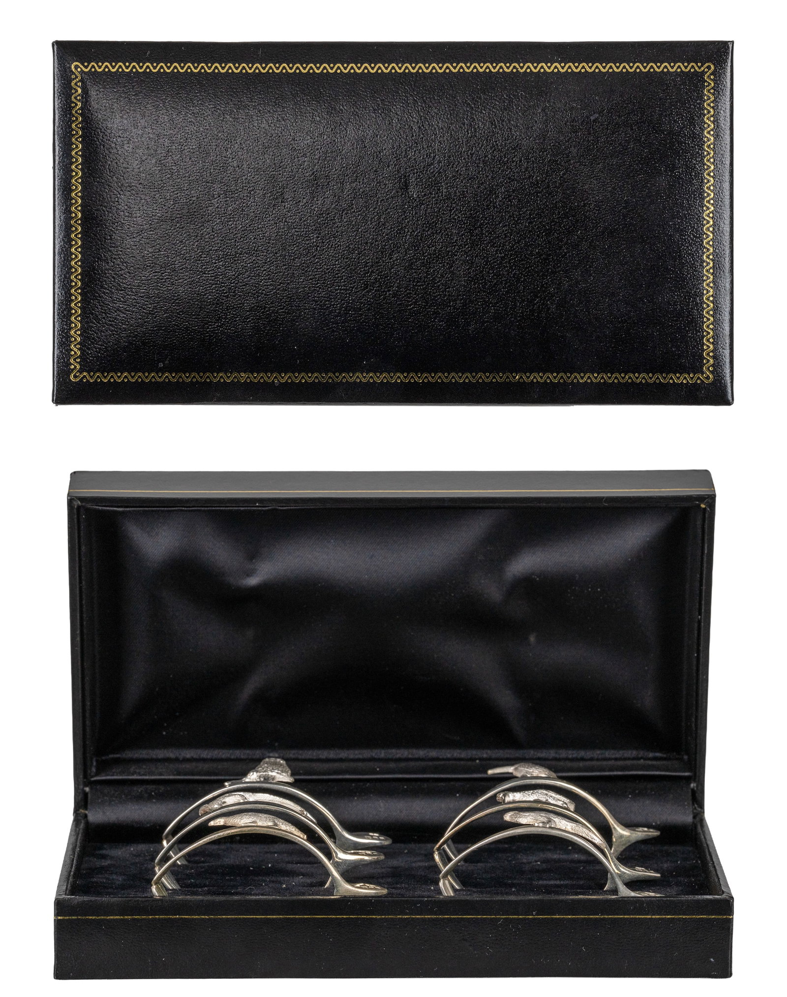 TB - Sterling silver napkin rings - 2