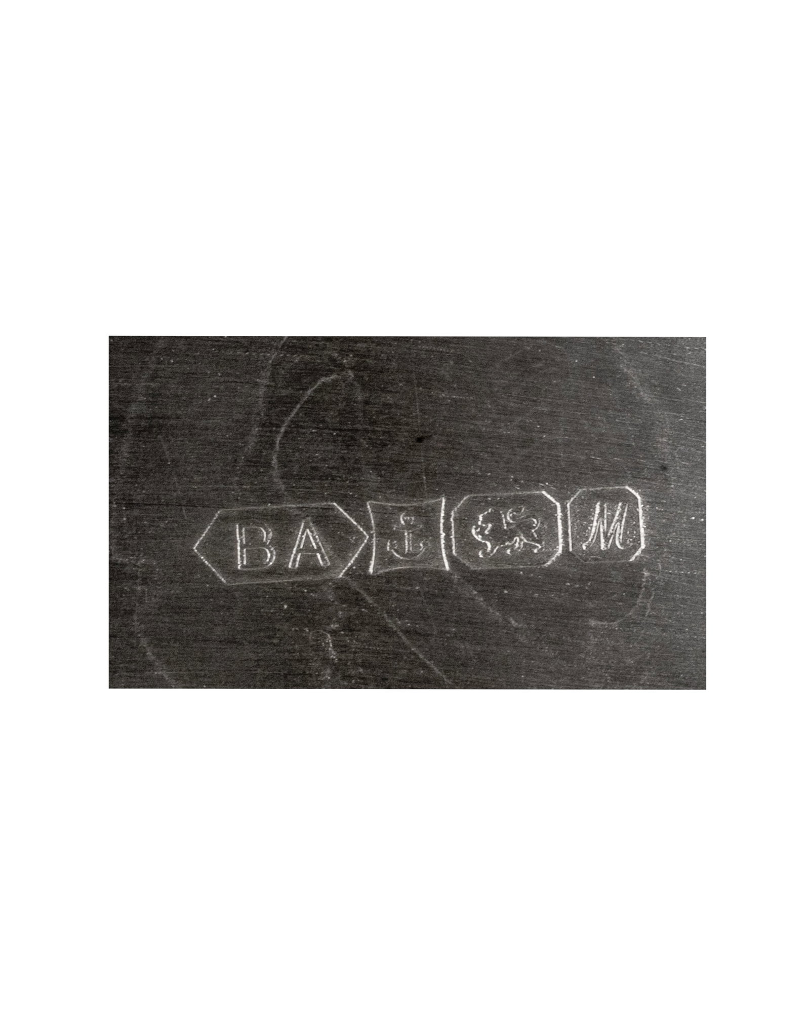 Concorde BA - Sterling silver bottle label - 2