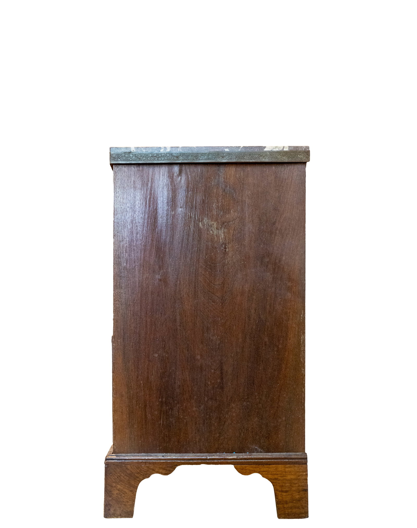 Small Three-Drawer Marble-Top Commode - 2