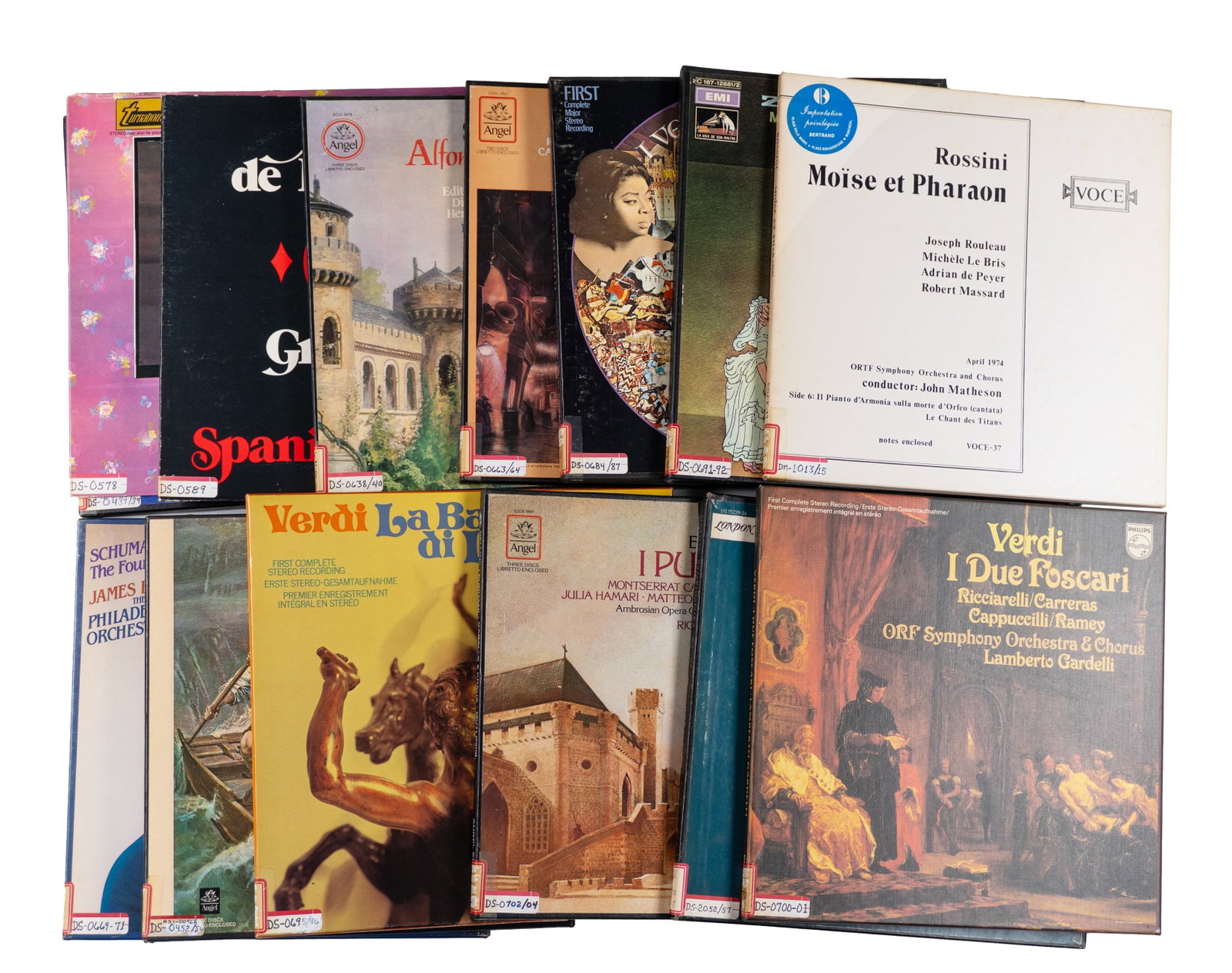 Lot of 14 Opera & Classical Box Sets (Total of 40 LPs) - 2