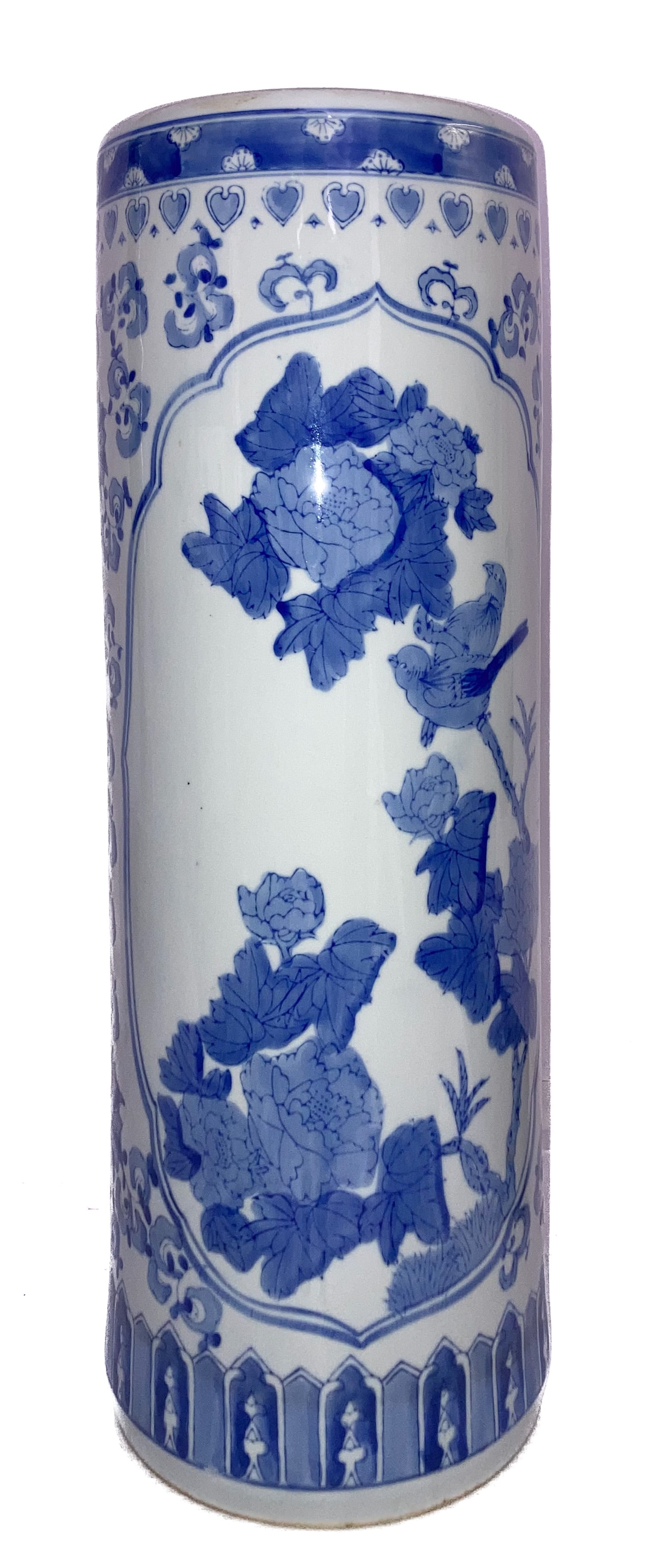 Chinese porcelain floor vase - 2