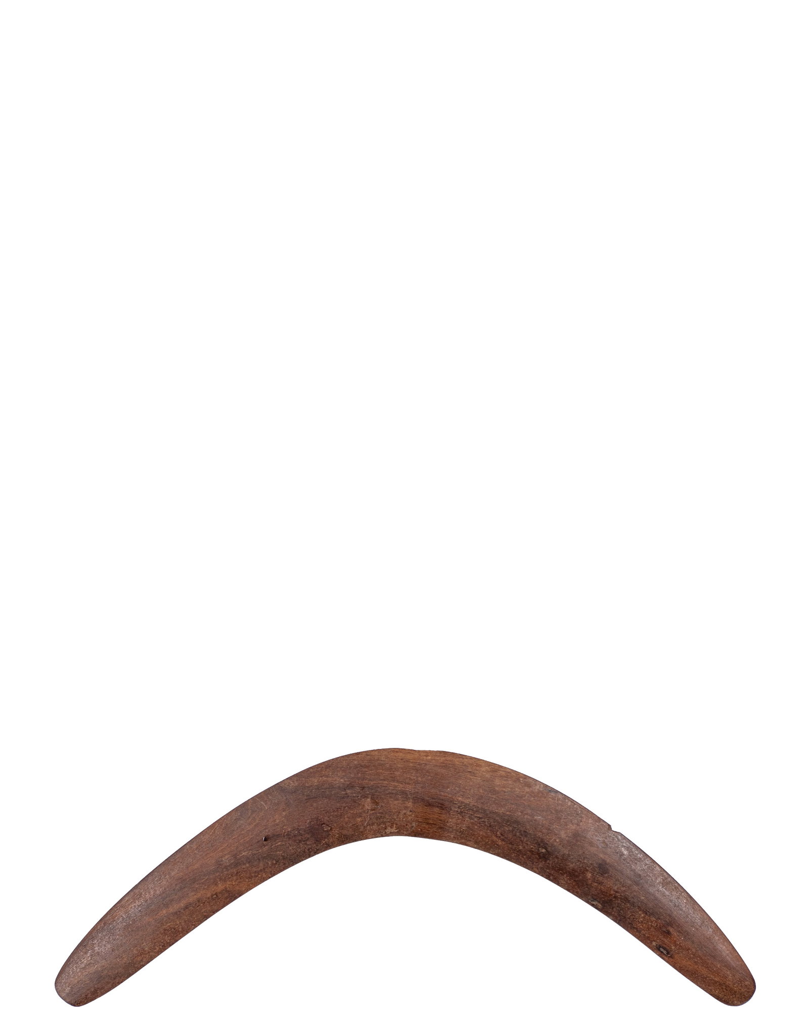 Mid Century Hand Carved Boomerang - 2