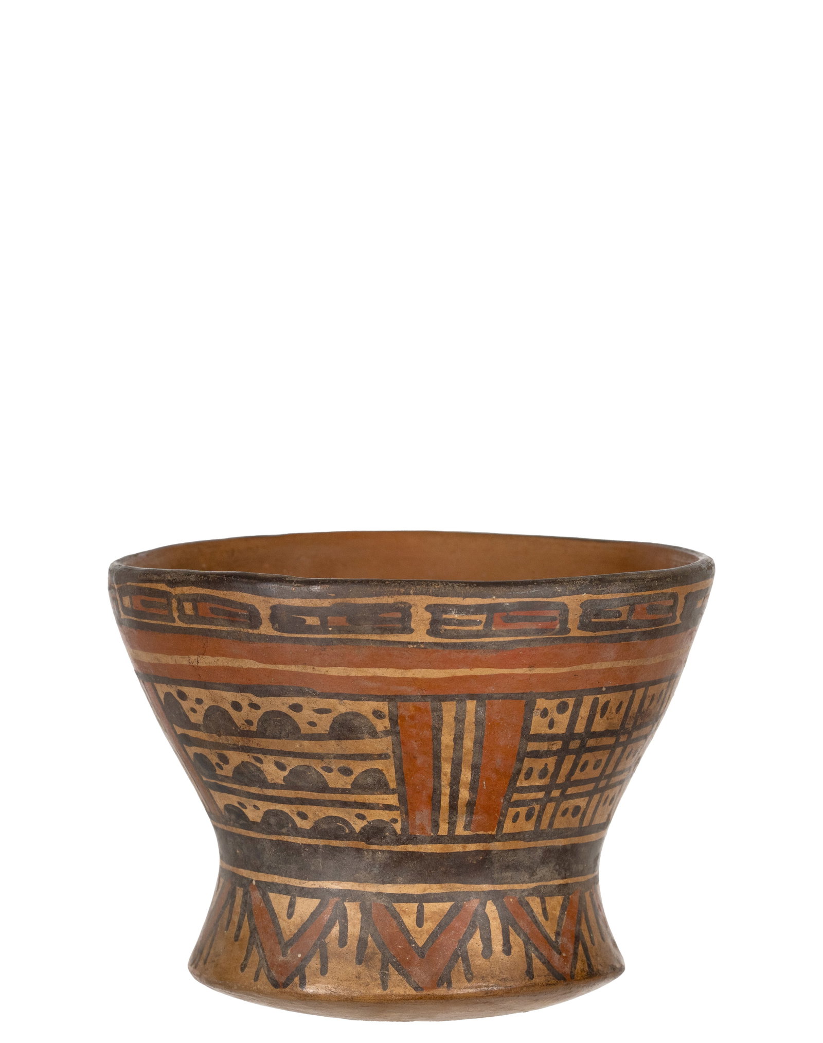 Pre-Columbian peoples of America (Attrib.) - Antique hand-painted vessels - 2
