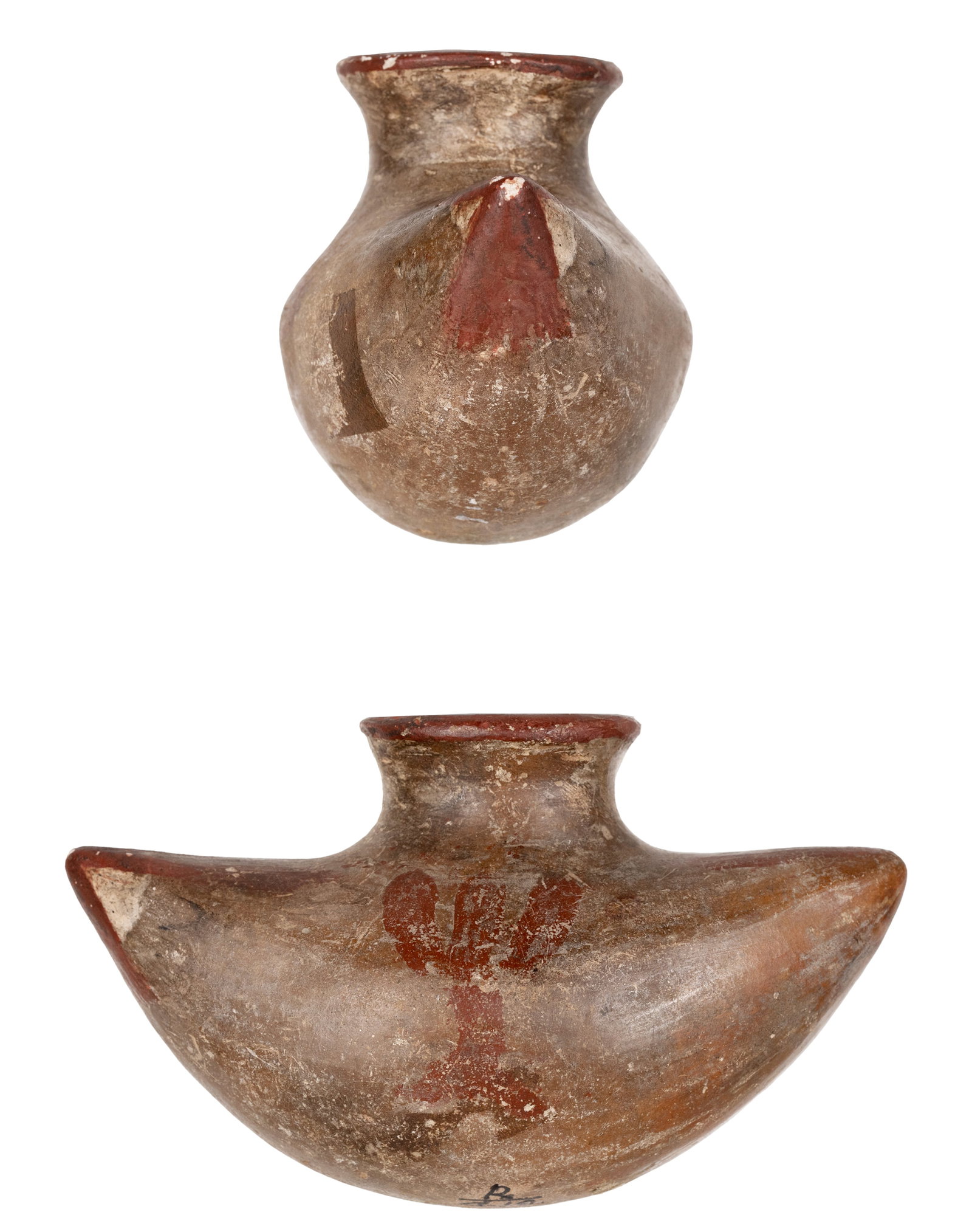 Origines variées - Set of antique terracotta vessels - 3