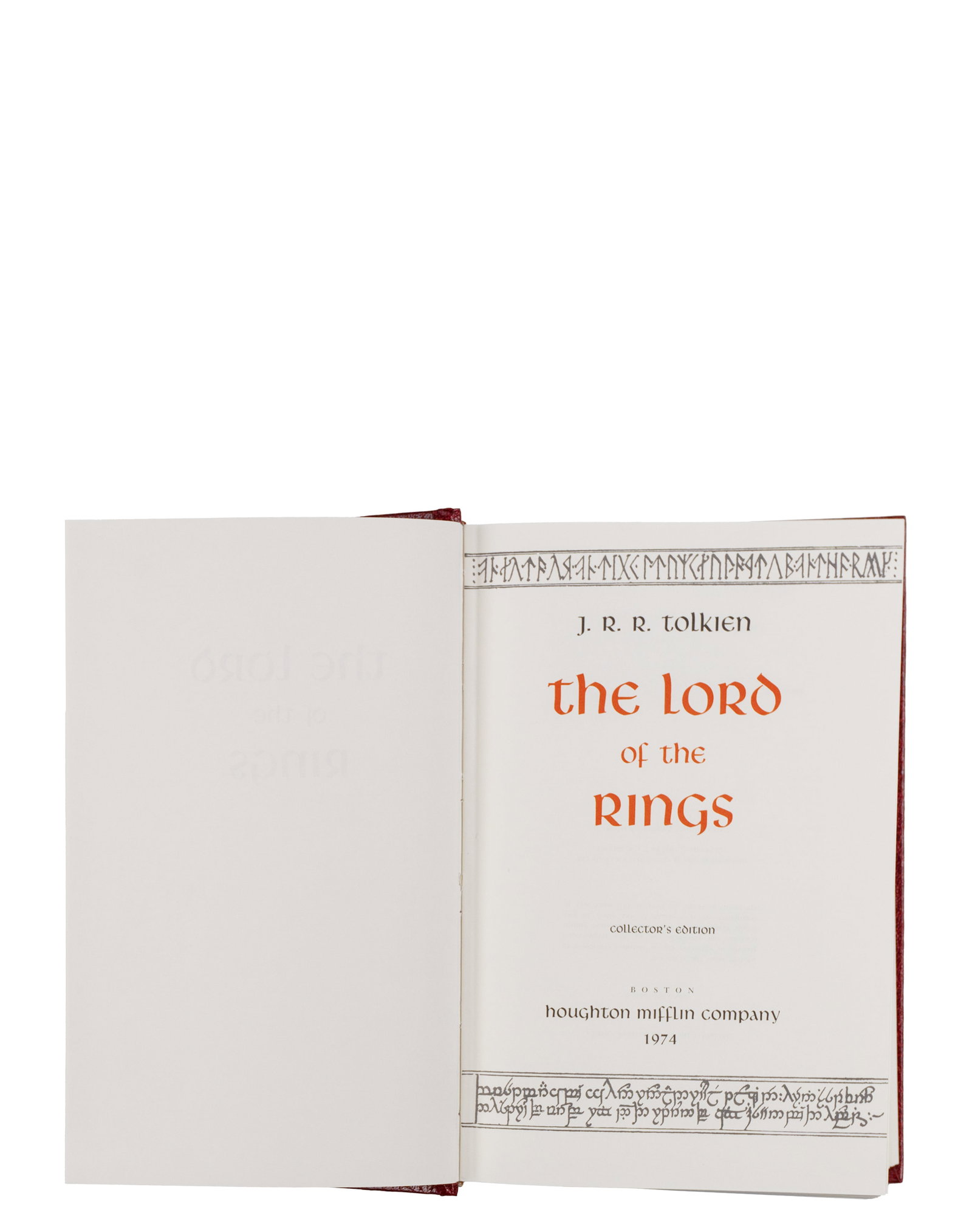 Tolkien, John Ronald Reuel - The lord of the rings collector's edition, 1ere impression - 1974 - 2