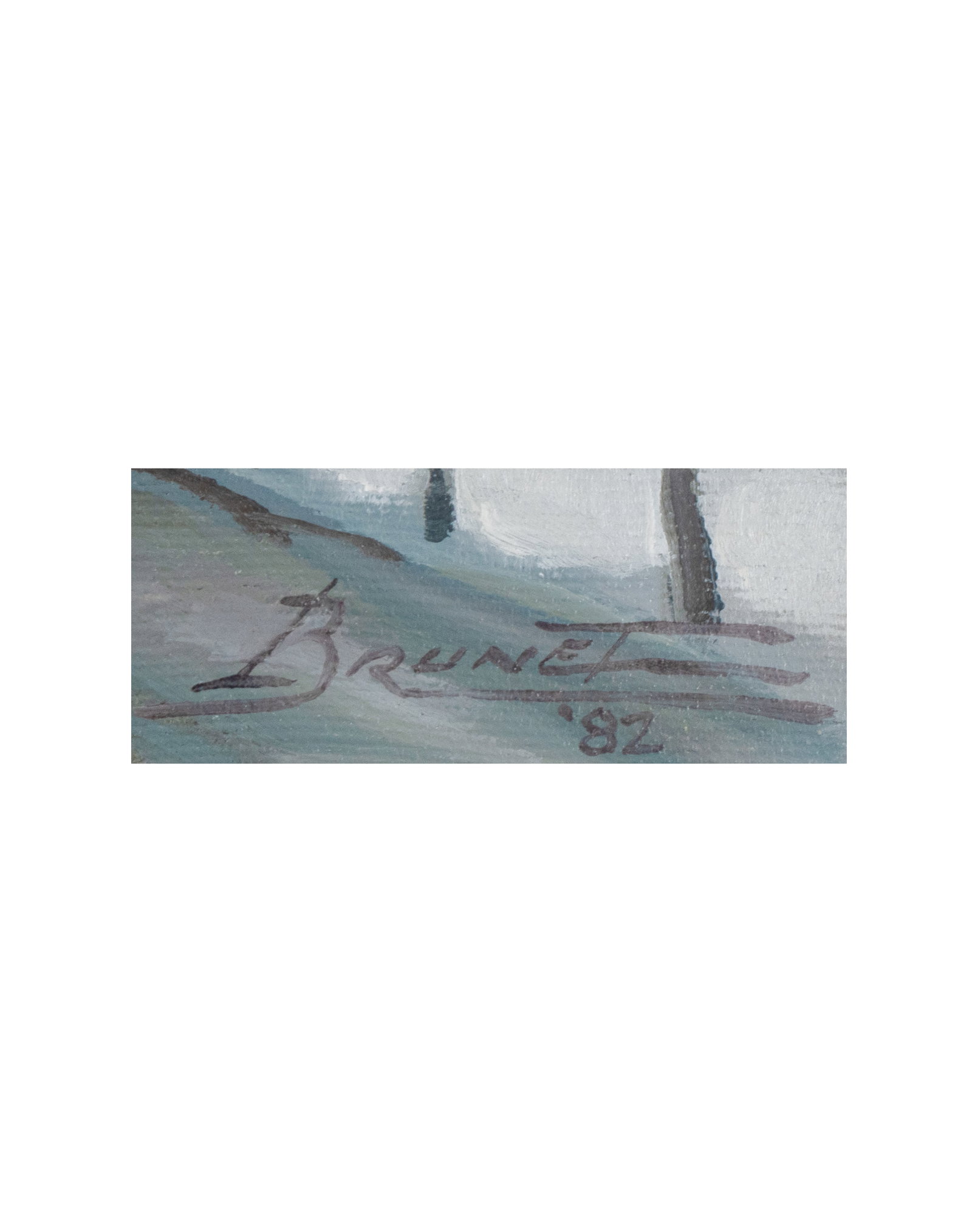 Brunet, Laurent E. - "Notre-Dame des Monts, comté Charlevoix" - 1982 - 2