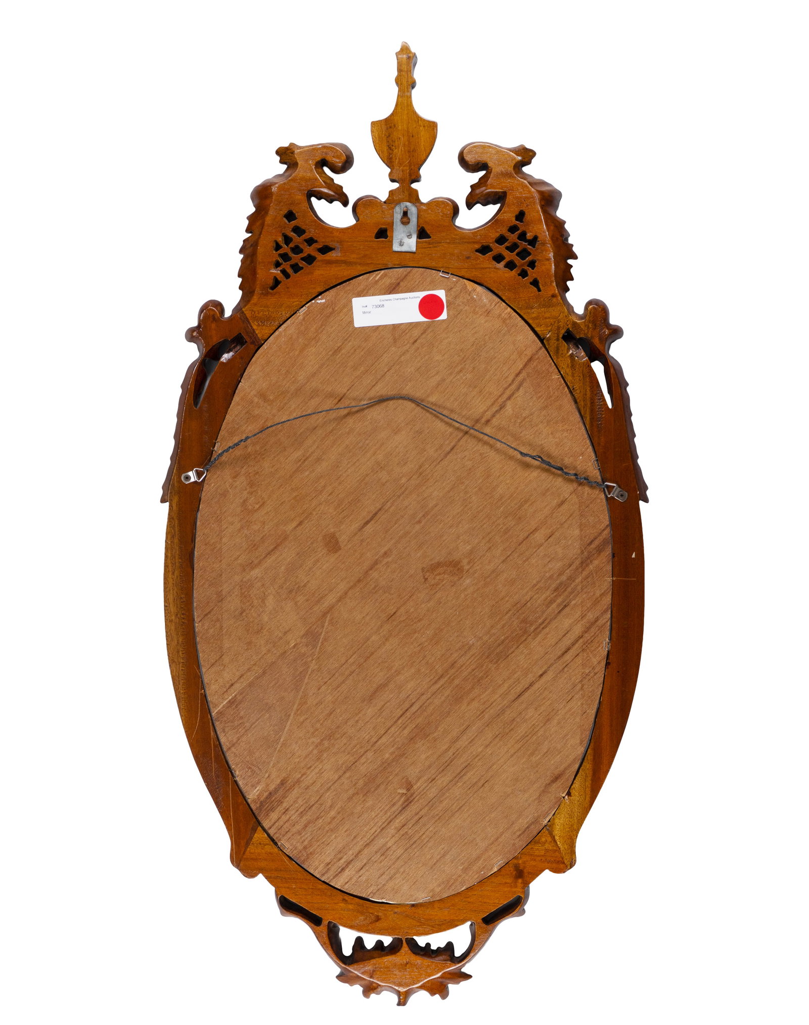 Wooden Antique Style Mirror - 2