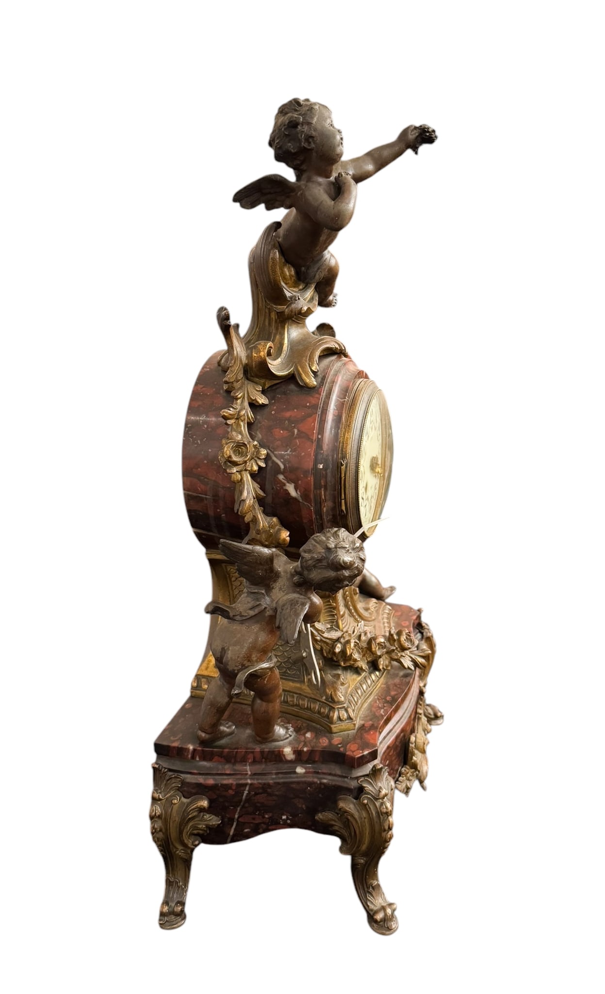 Marti, Samuel - Clock and candelabra group - Fin XIXe siècle - 4