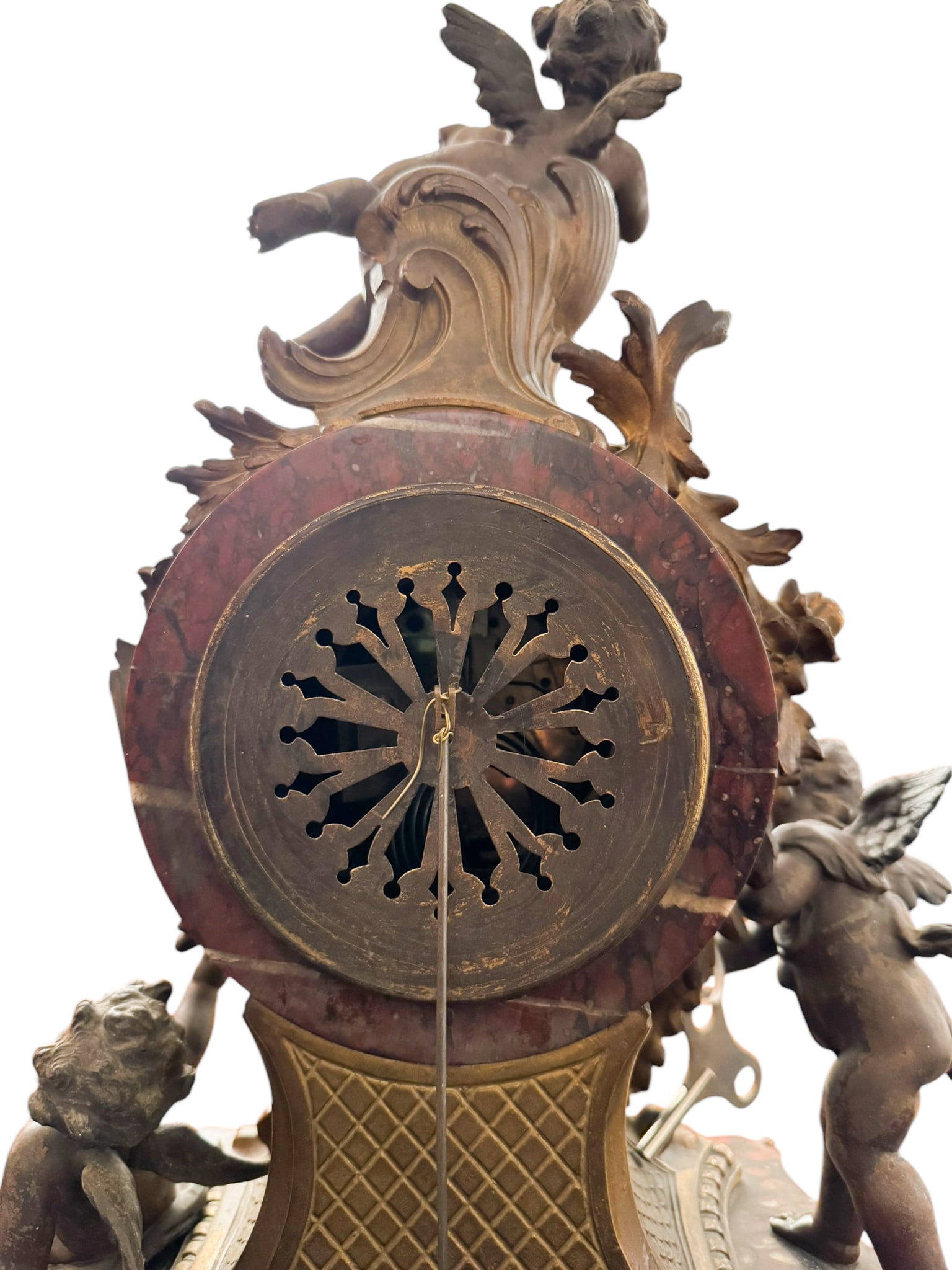 Marti, Samuel - Clock and candelabra group - Fin XIXe siècle - 6