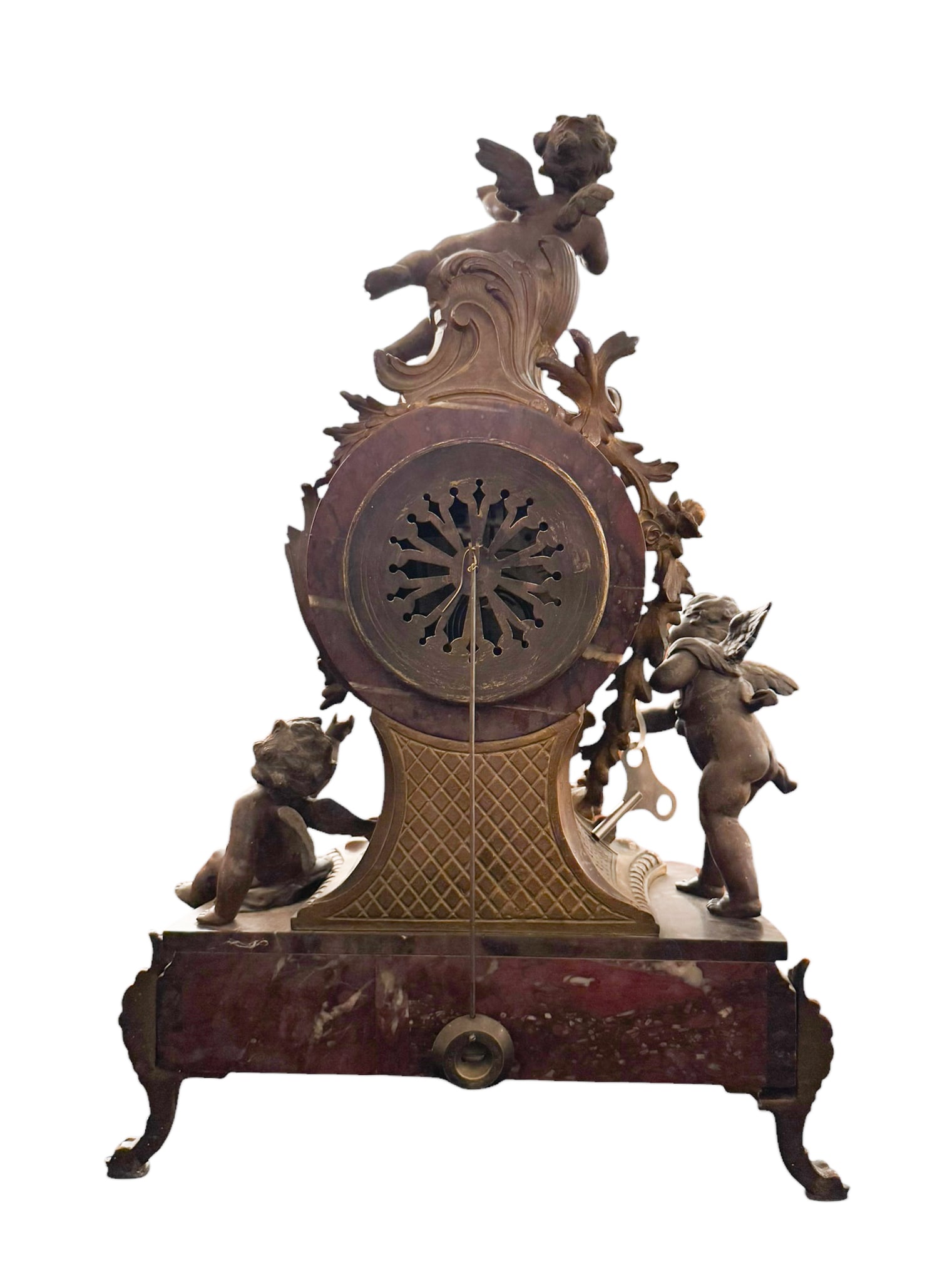 Marti, Samuel - Clock and candelabra group - Fin XIXe siècle - 7