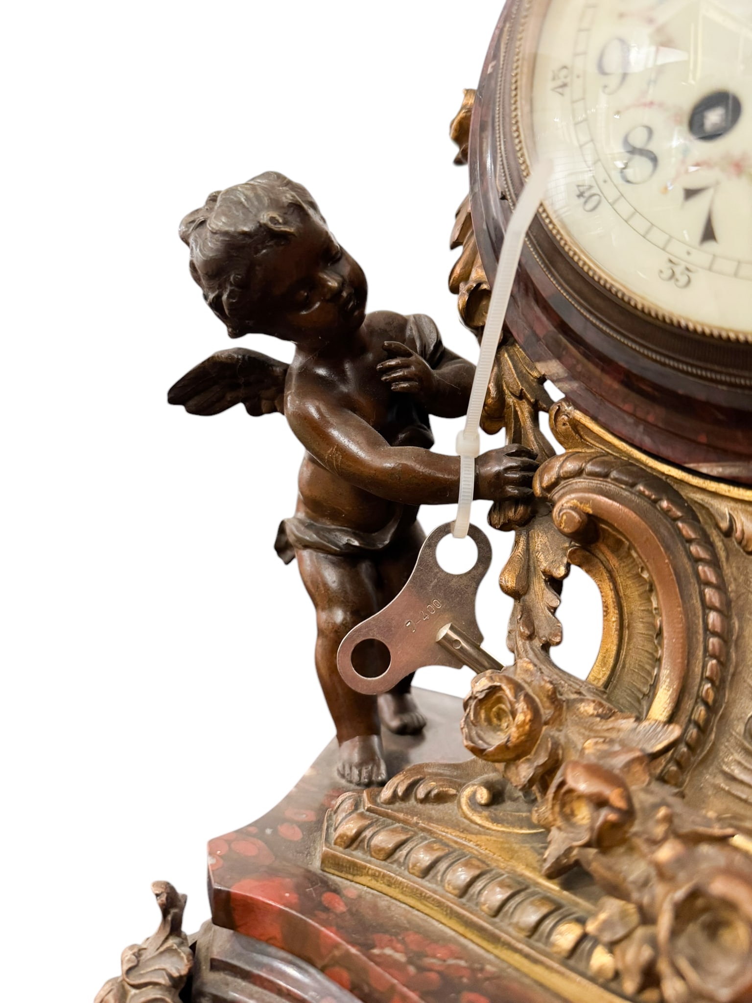 Marti, Samuel - Clock and candelabra group - Fin XIXe siècle - 9