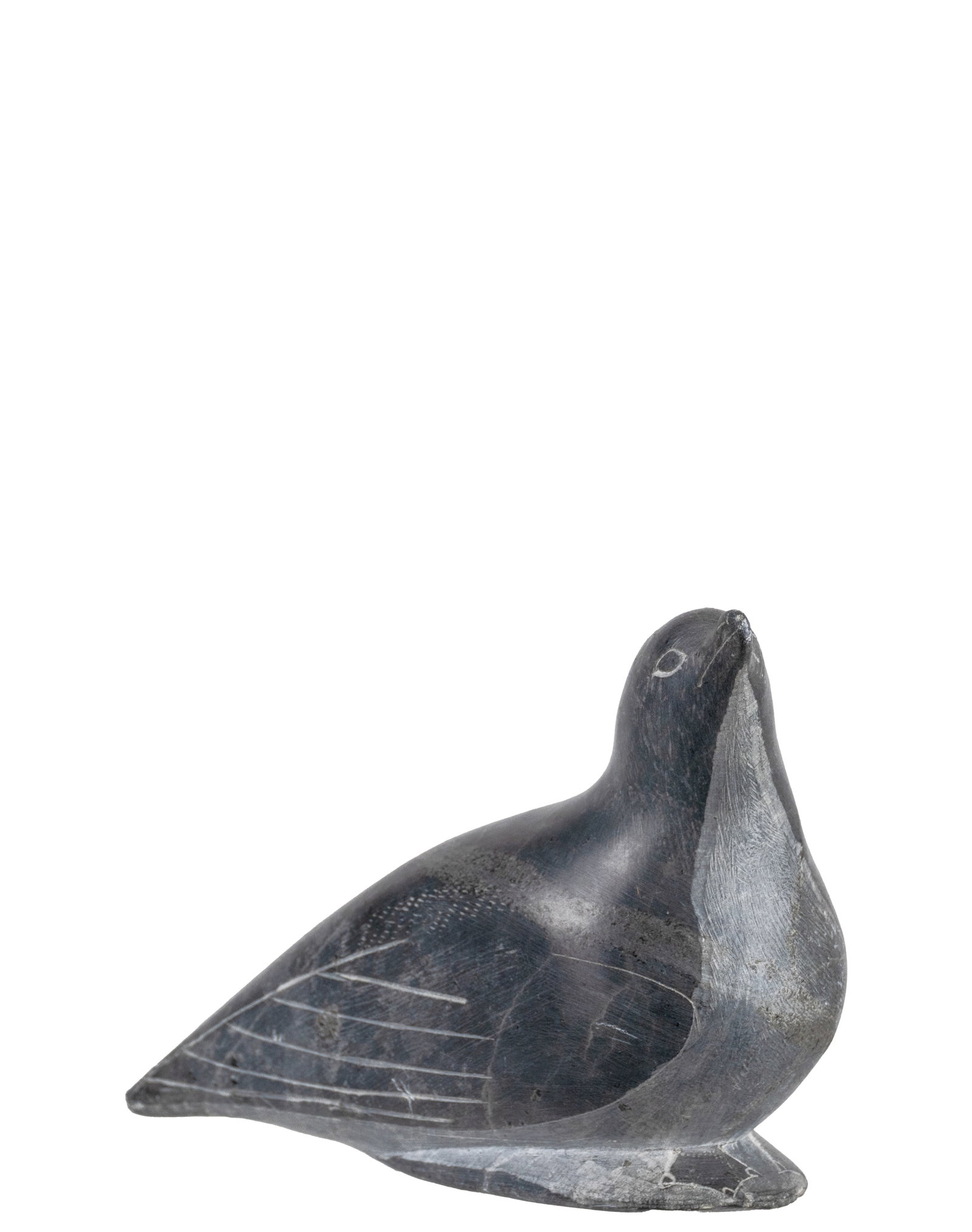 Set of 4 Inuit bird sculptures - 4