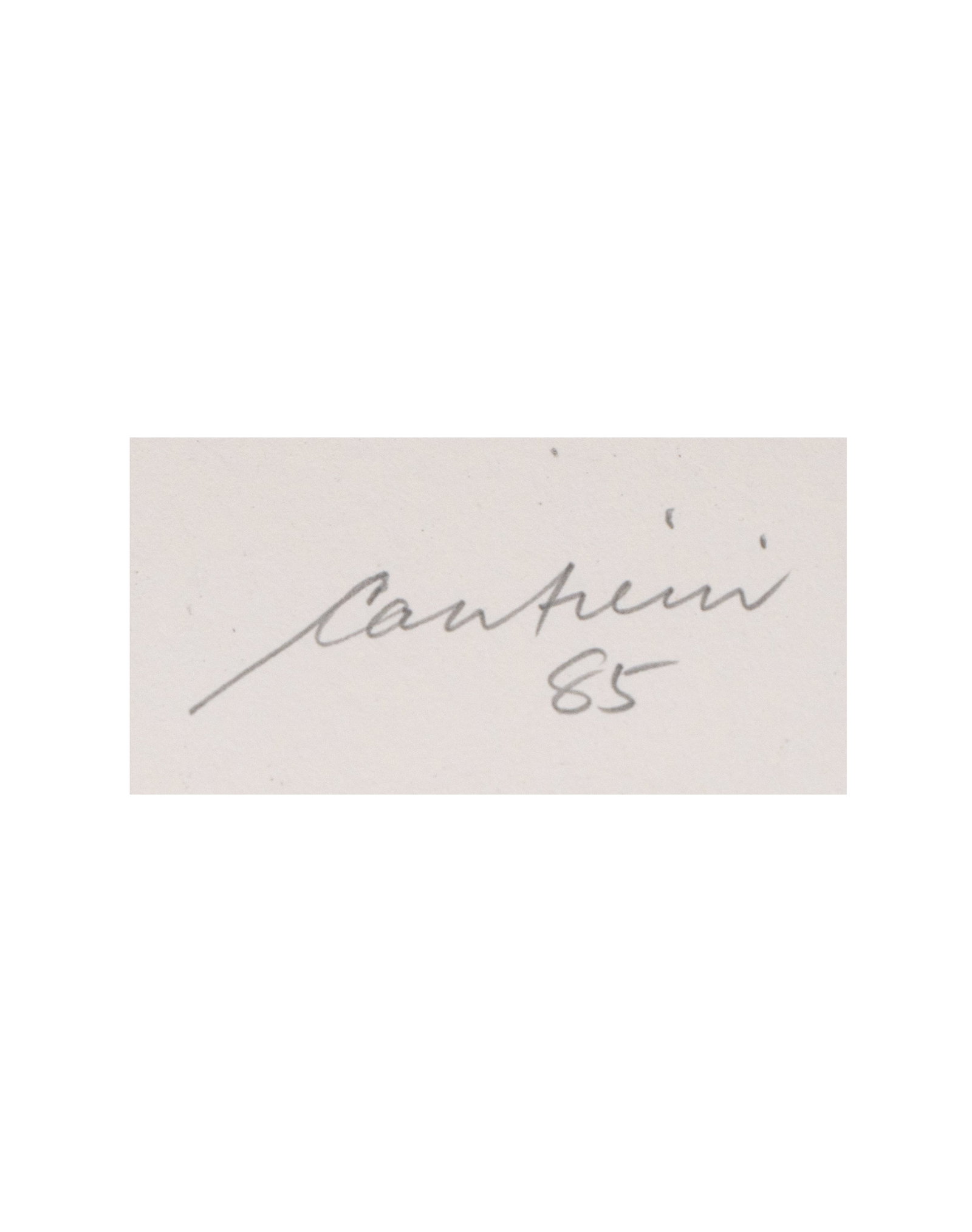 Cantieni, Graham - '396'' - 1985 - 2