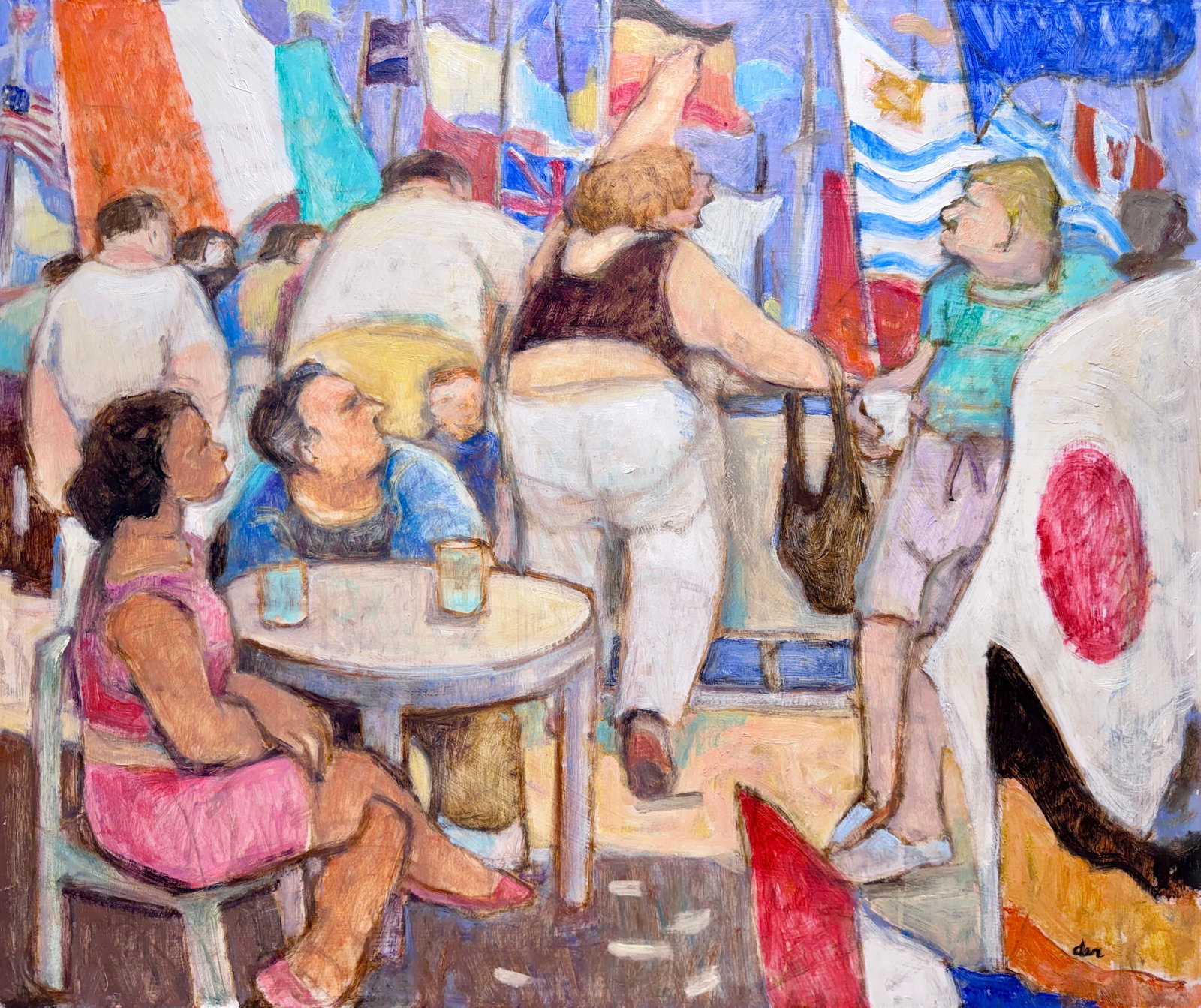 Der, John - Flags - 1990 (1 of 8)