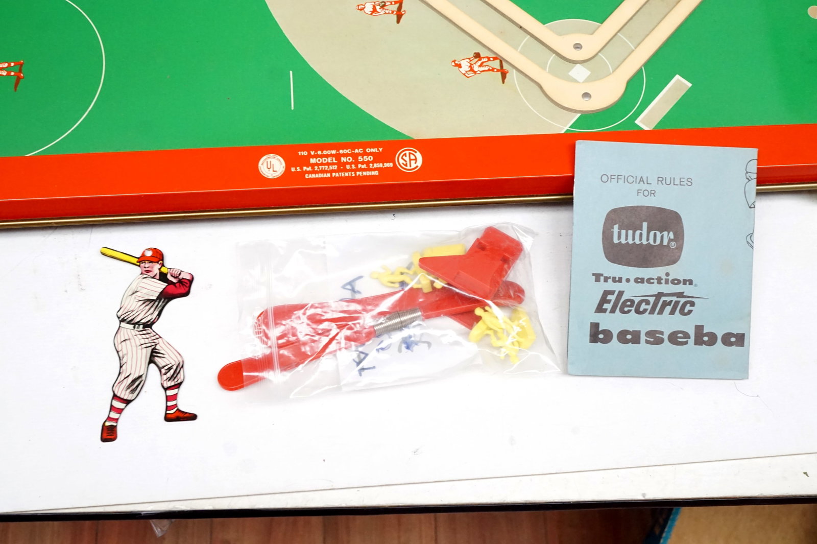Tudor toy - Electric baseball game - 6