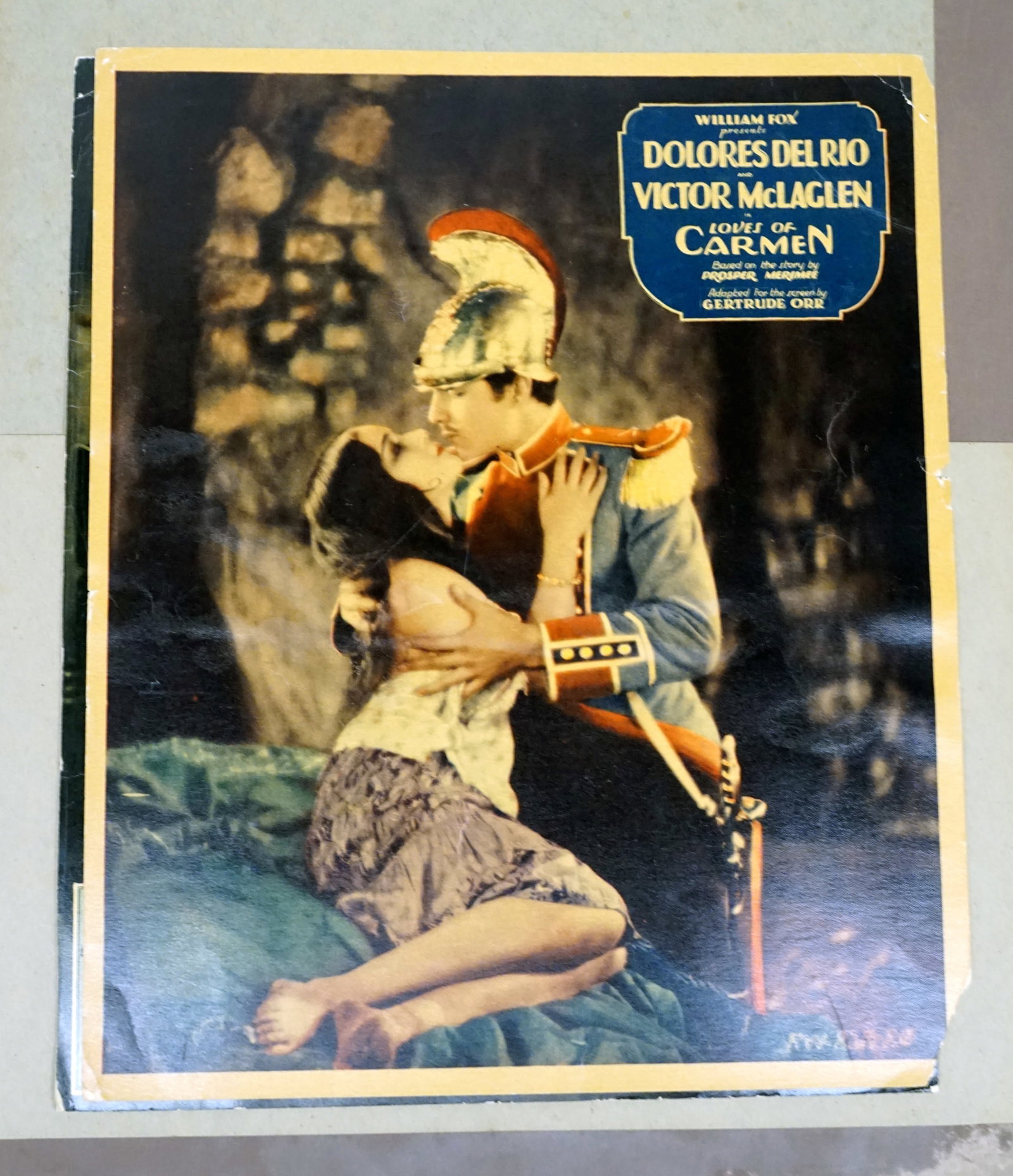 Collection of silent film memorabilia and vintage posters (14 pieces) - 3