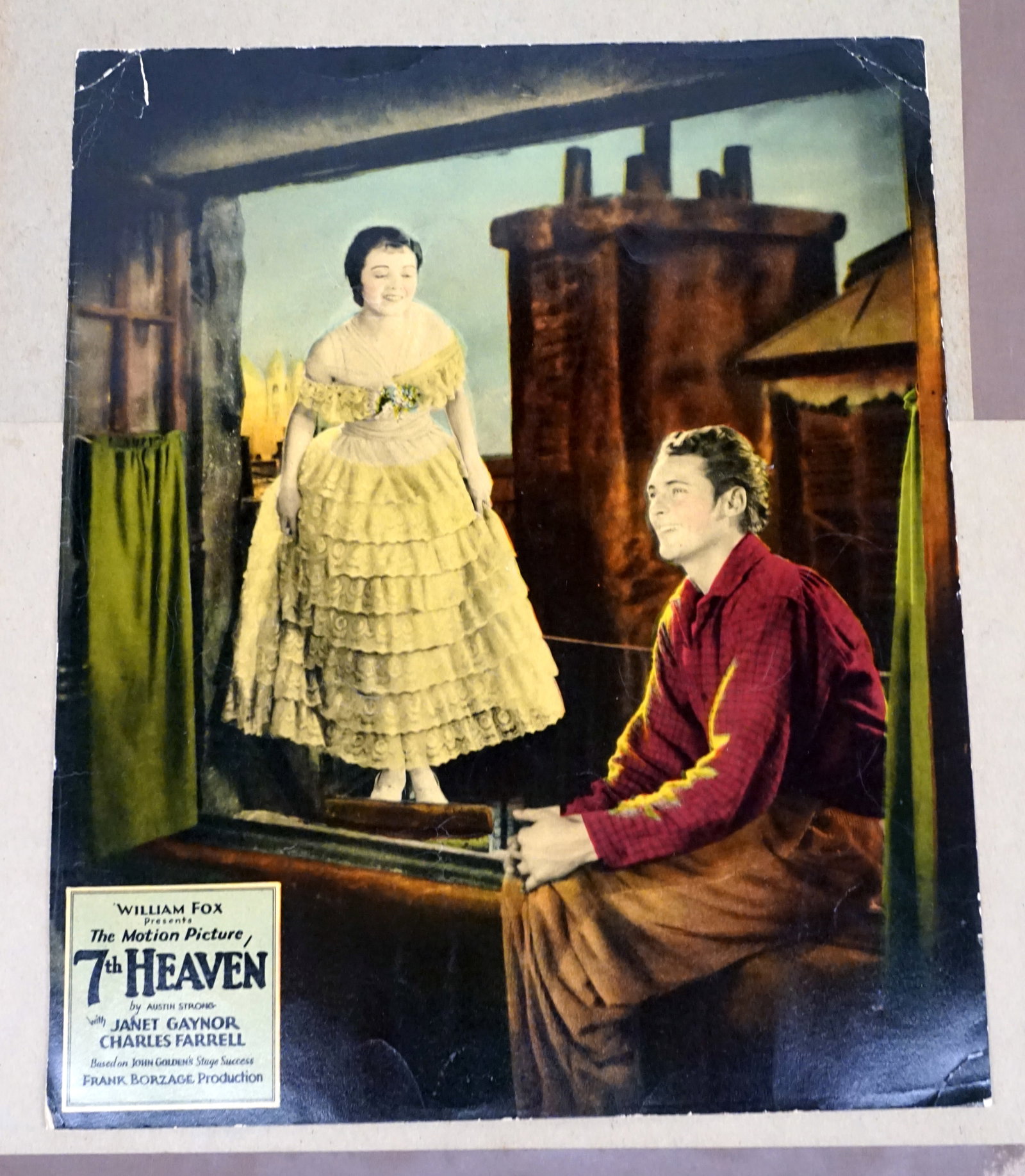 Collection of silent film memorabilia and vintage posters (14 pieces) - 4