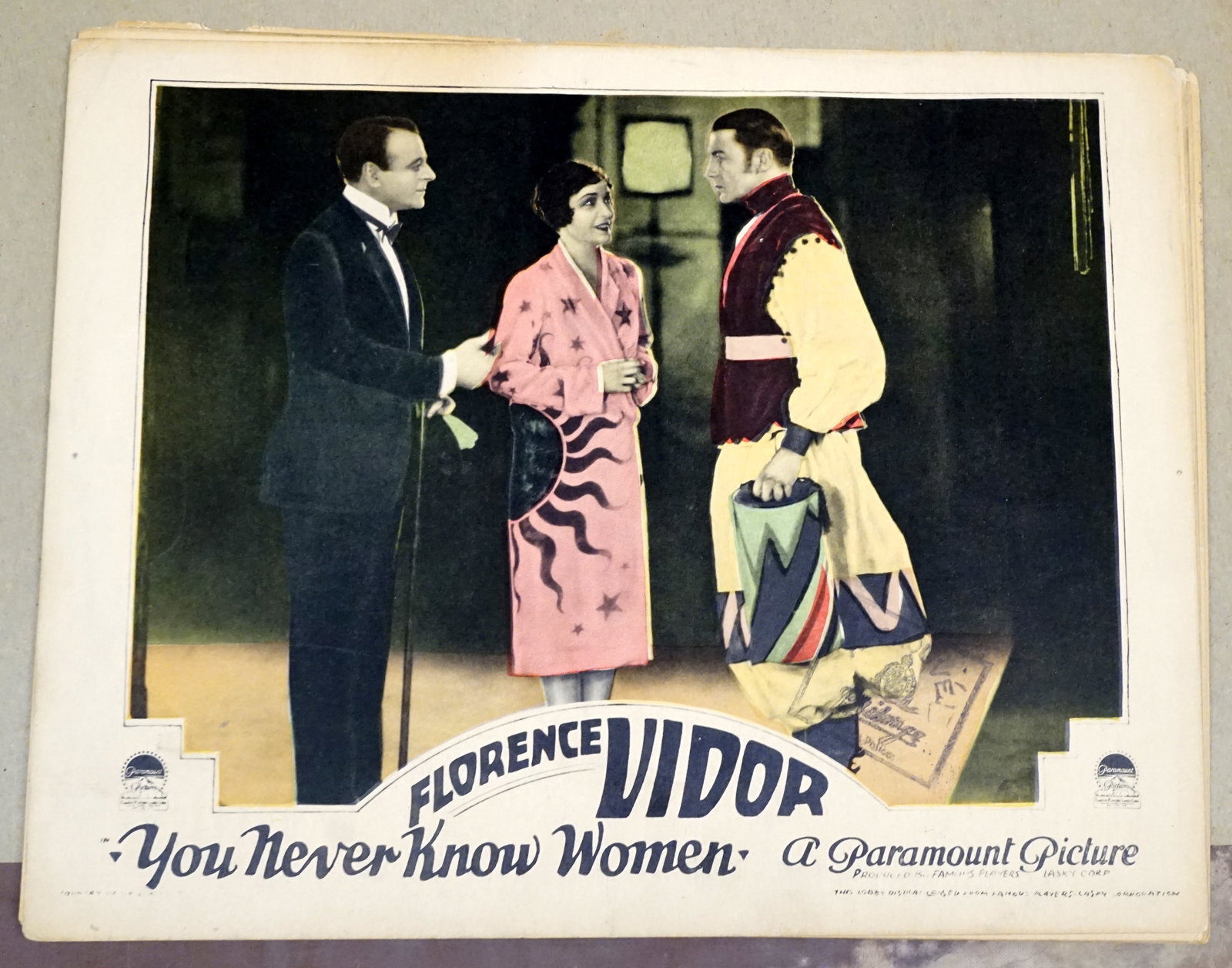 Collection of silent film memorabilia and vintage posters (14 pieces) - 5