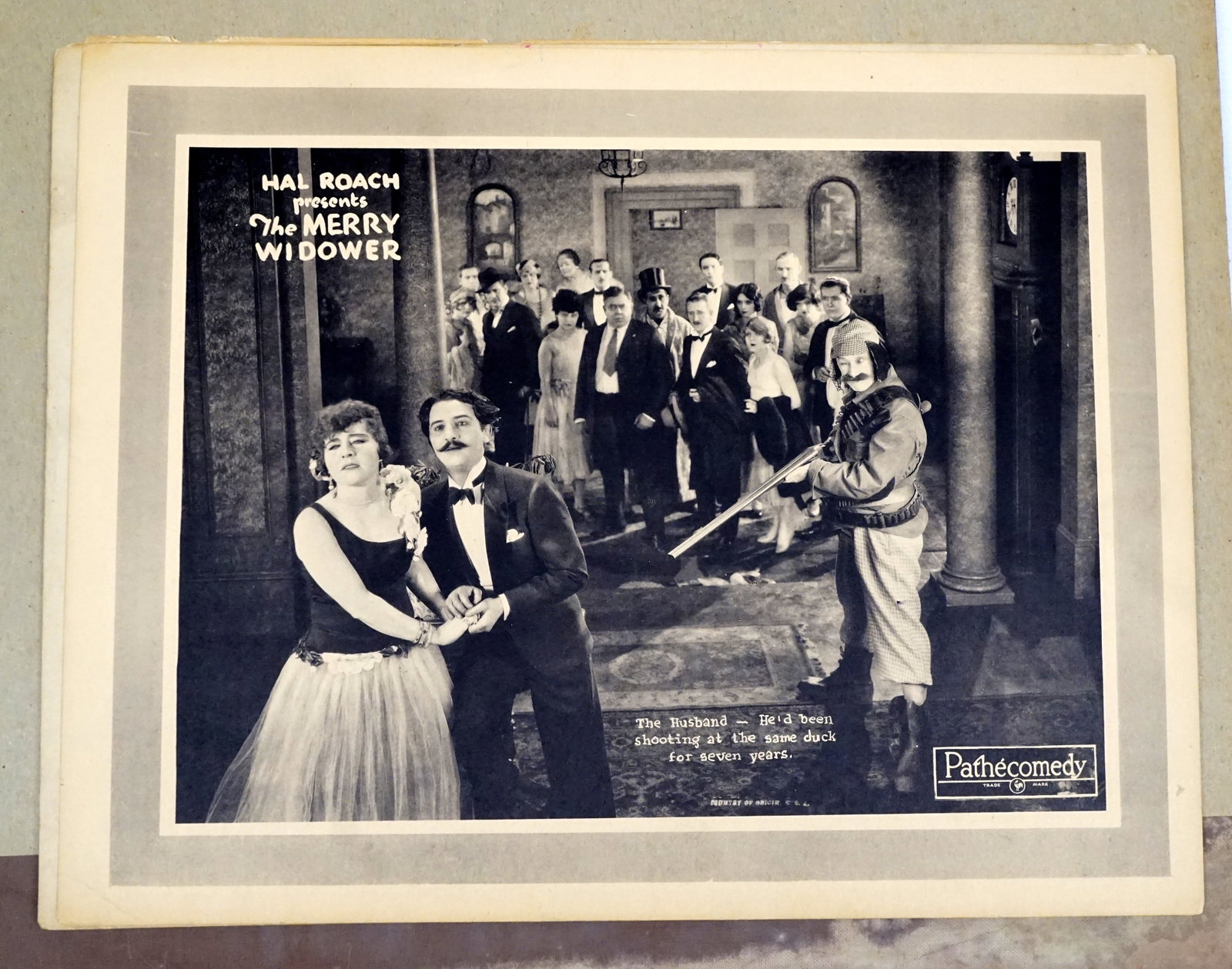 Collection of silent film memorabilia and vintage posters (14 pieces) - 6