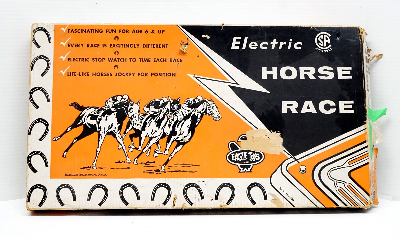 Eagles Toy - Electric horse racing track - 5