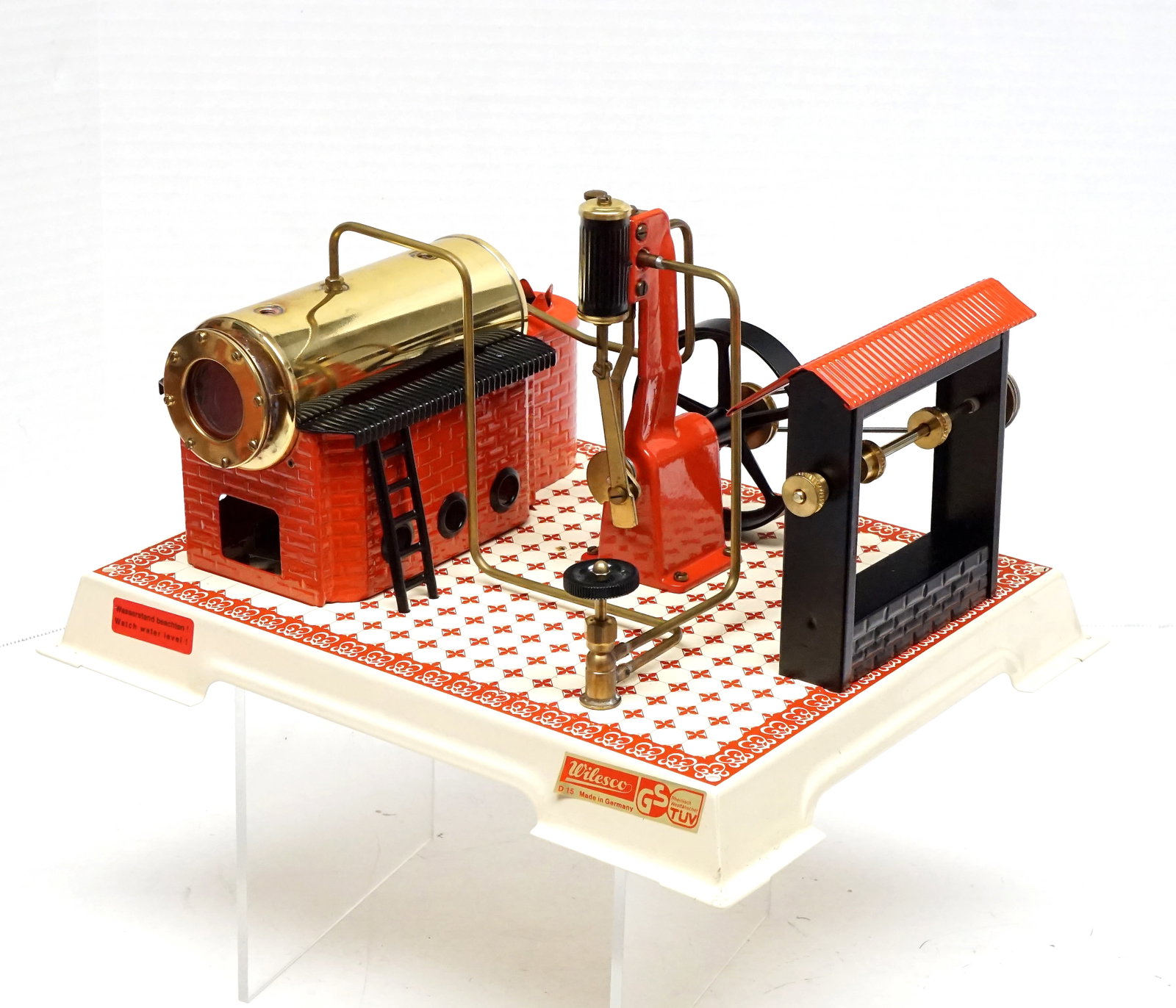 Wilesco - D-15 Steam engine collectible - 2