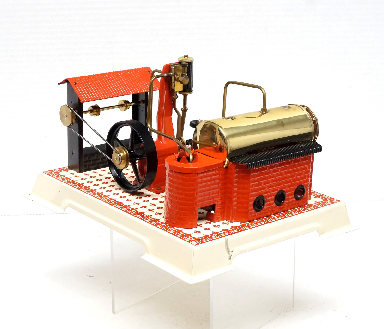 Wilesco - D-15 Steam engine collectible - 4
