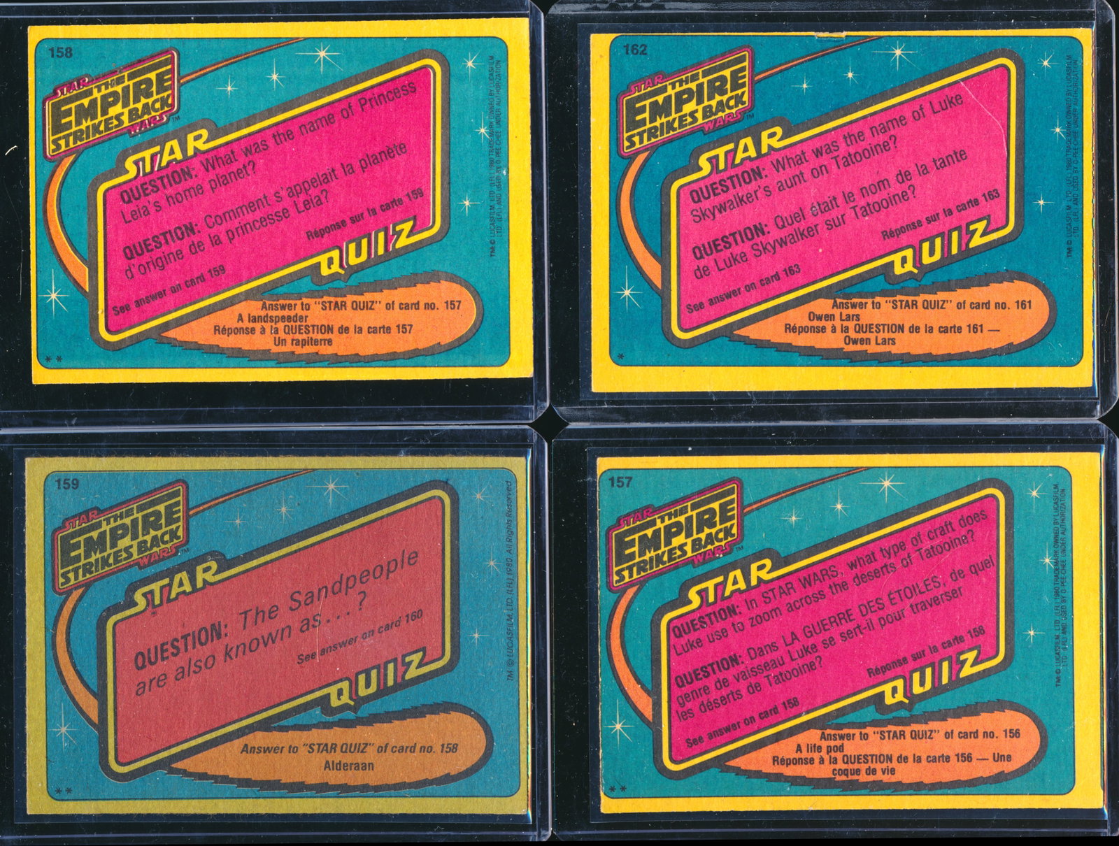 26x Star wars collectible card - 6