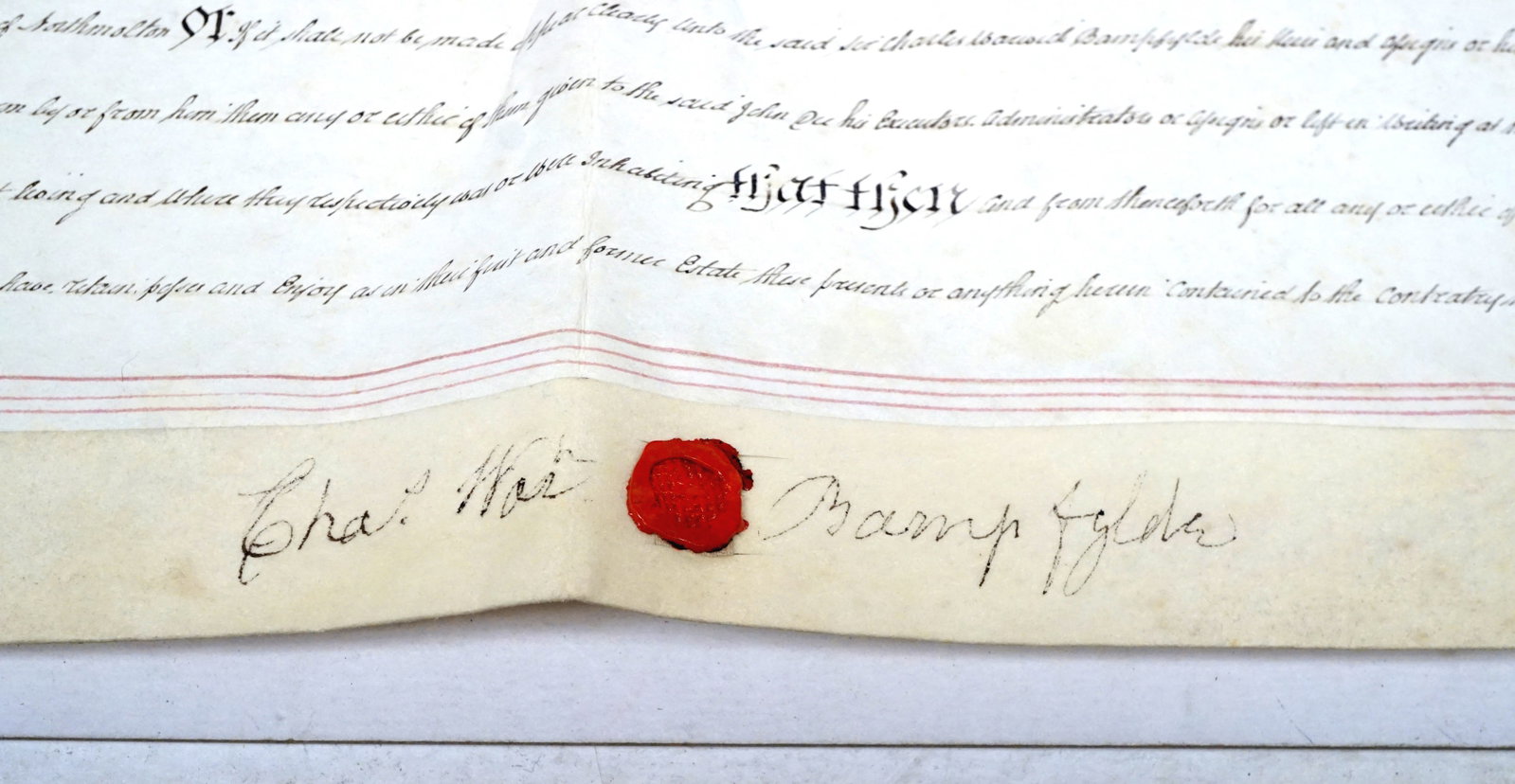 Antique vellum Document - 3