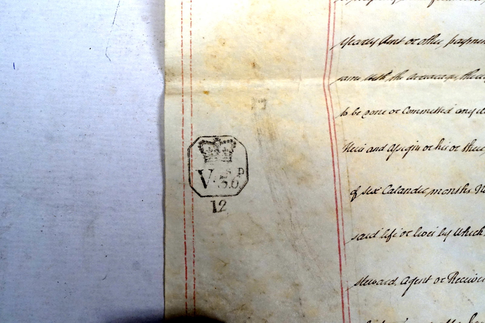 Antique vellum Document - 5