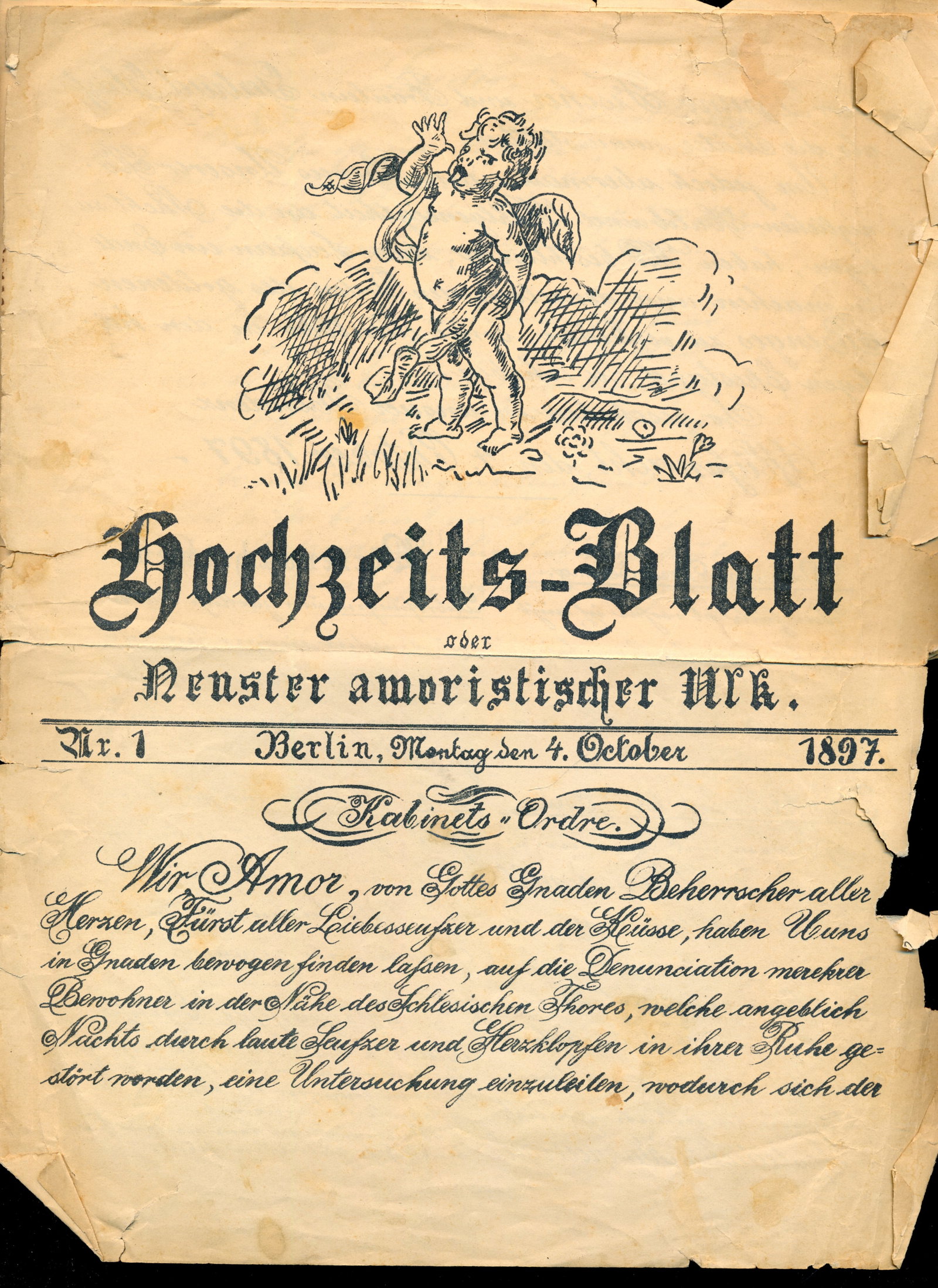 A fine collection of antique documents in German. - 5