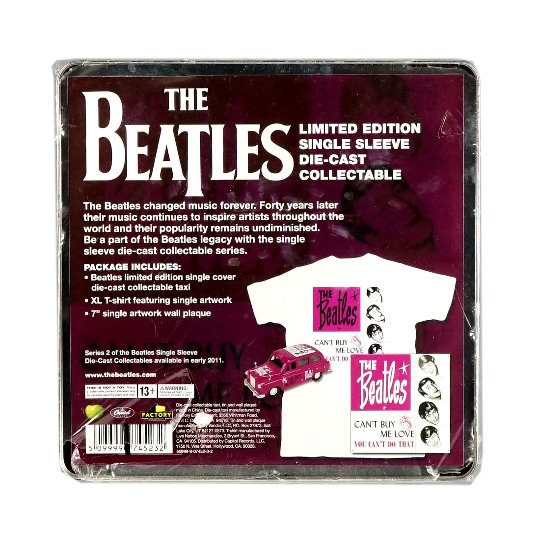 The Beatles - Single sleeve die cast collectible - 3