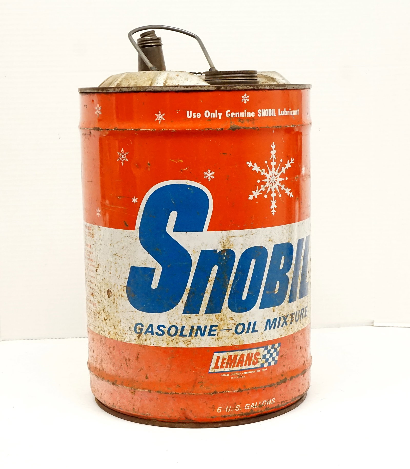 6 Gallons Snobil Can - 3