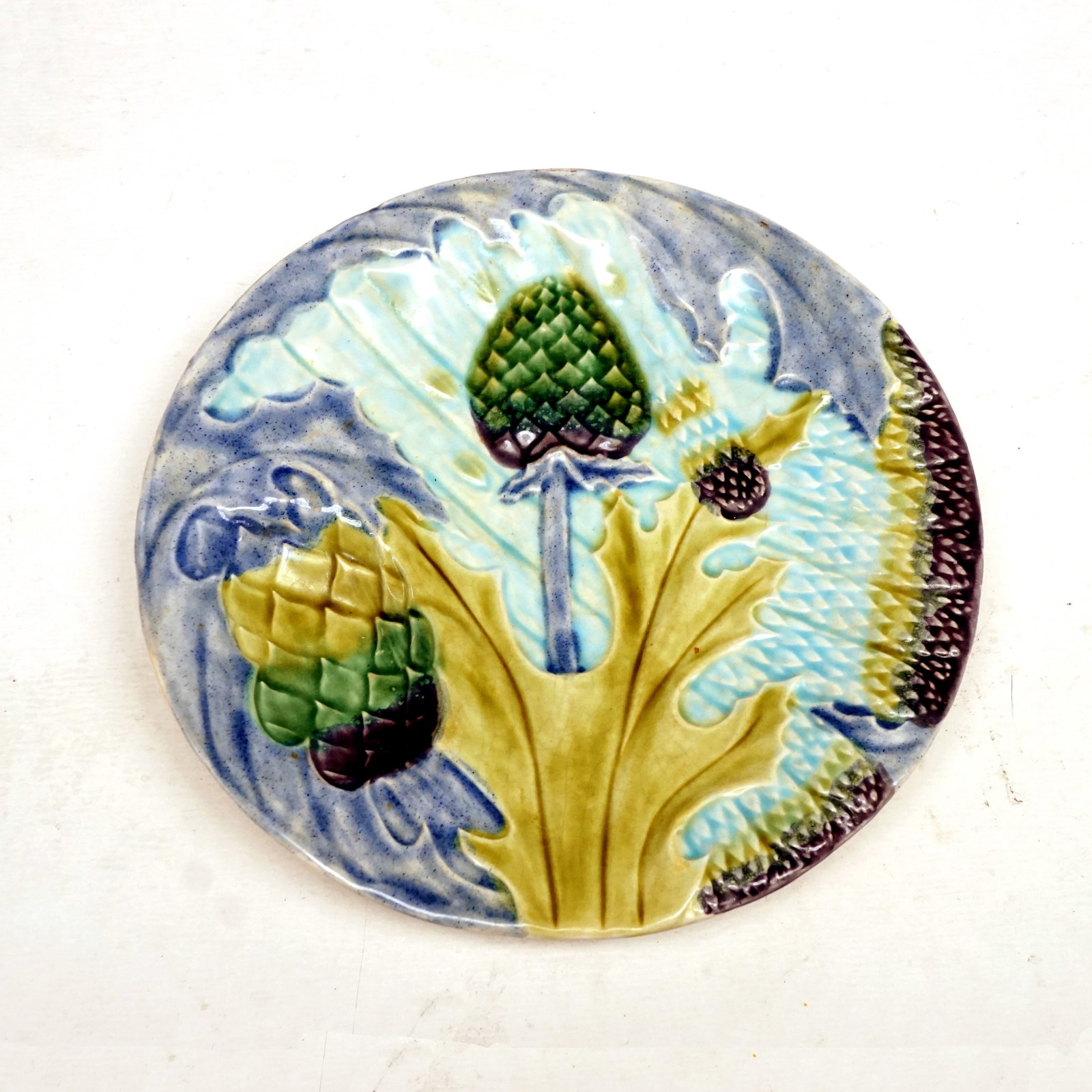 6 vintage asparagus Plate - 2