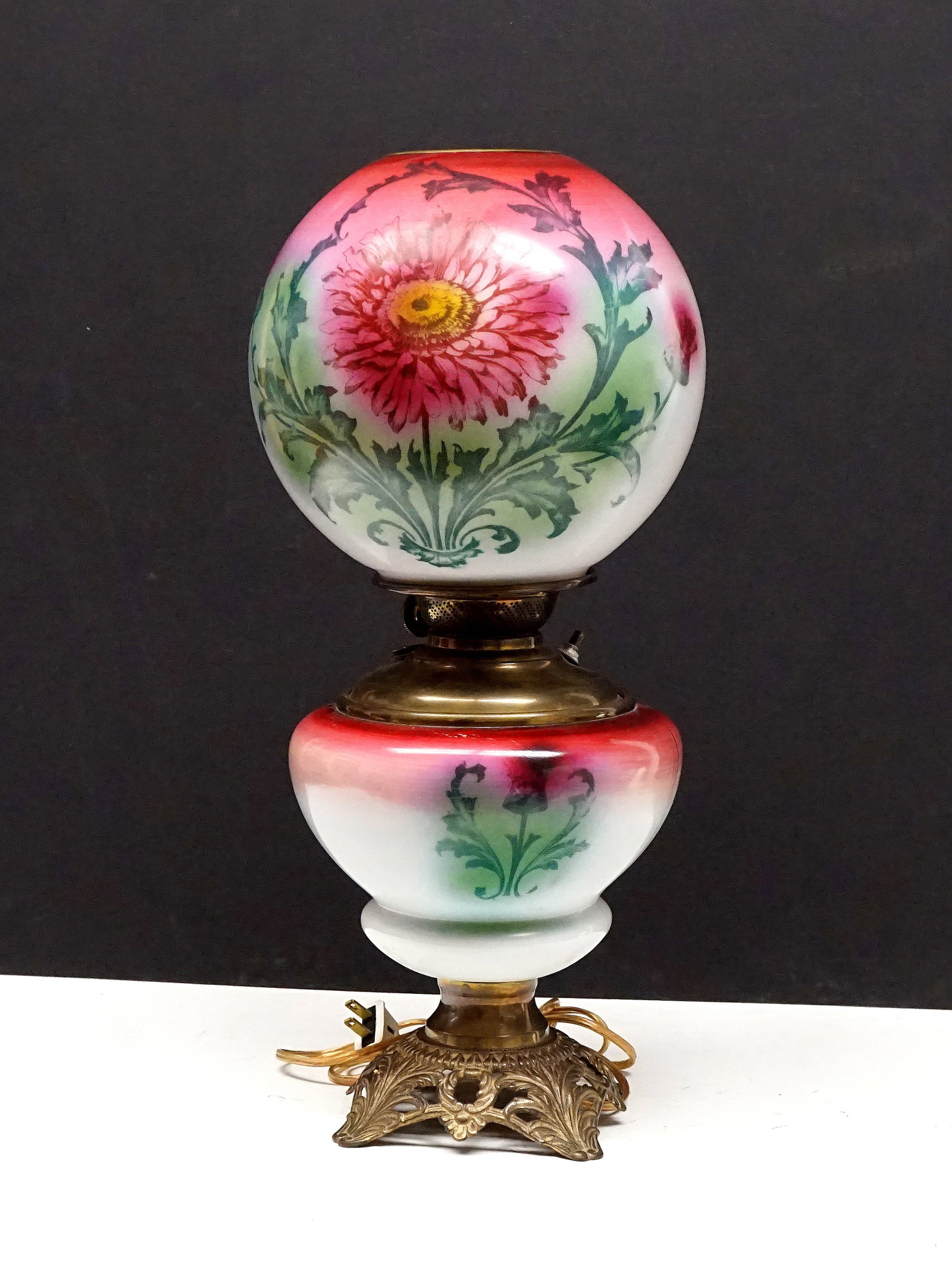 Antique Oil Lamp - 3
