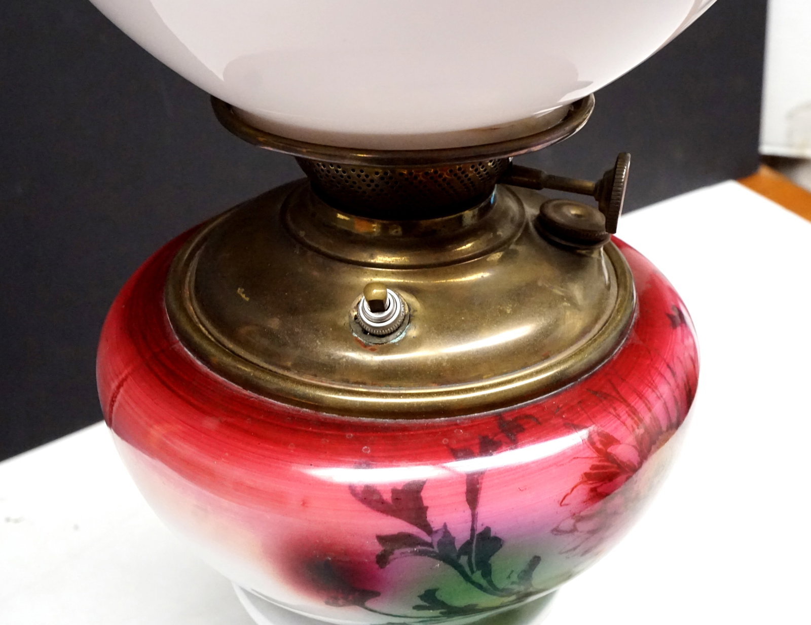 Antique Oil Lamp - 5