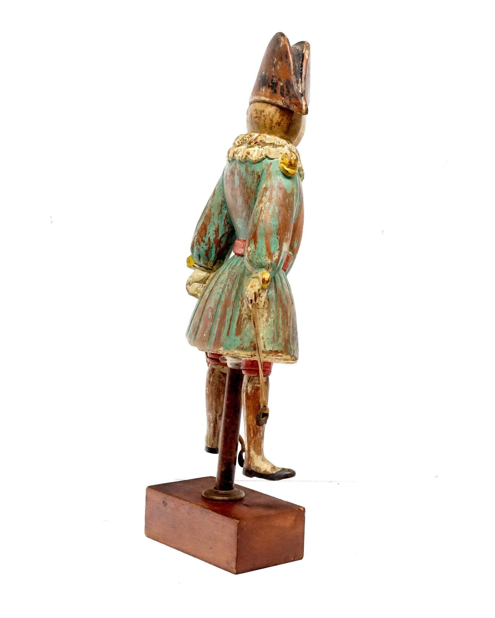Carved wood Statuette - 3