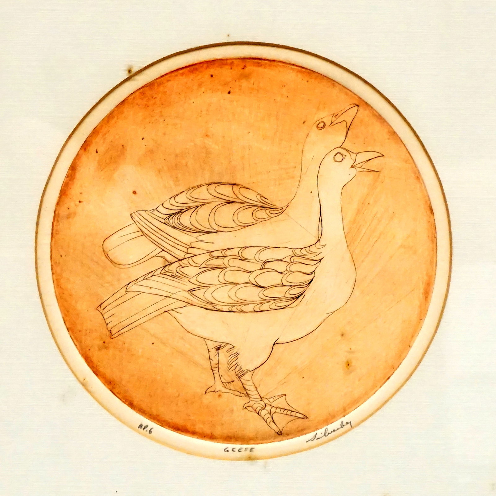 Silverberg, David - Artist proof engraving #6 - 2