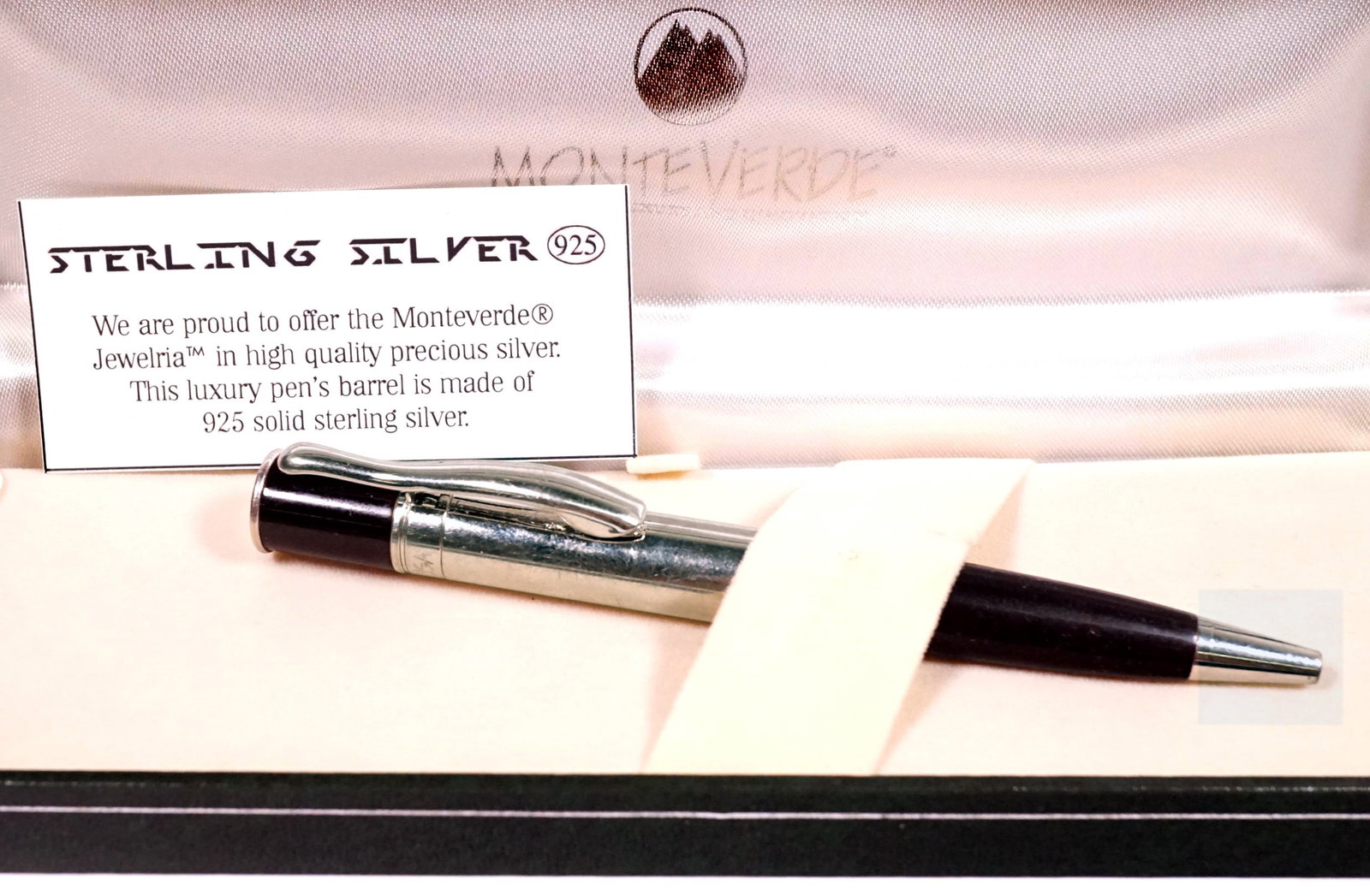 Monteverde Silver Ballpoint Pen - 2