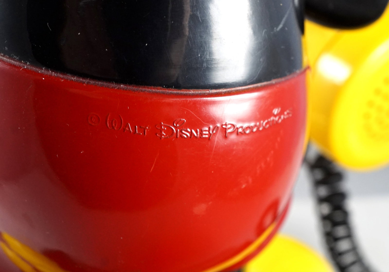1976 Disney Mickey mouse landline phone - 6