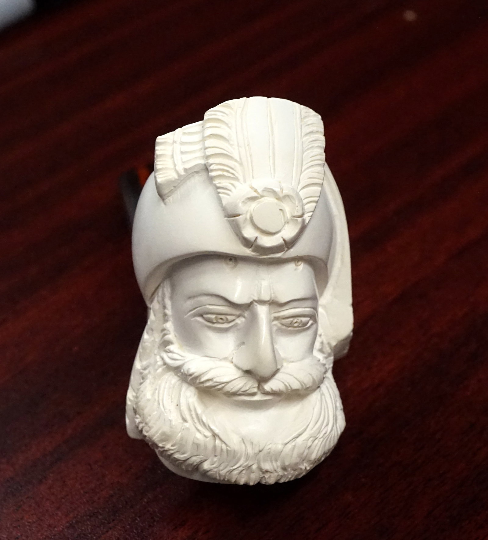Vintage Turkish Meerschaum Carved Pipe - 2
