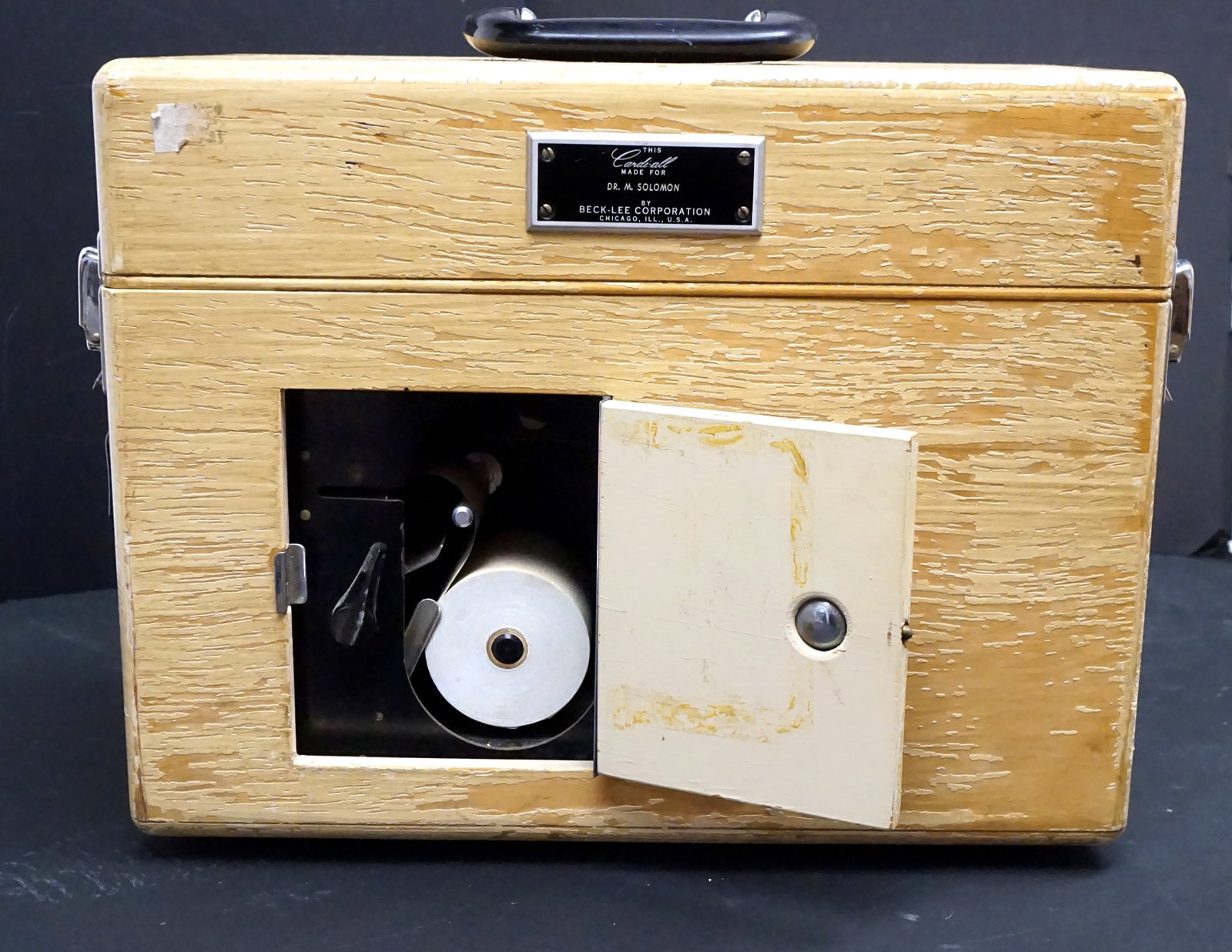 Vintage Beck-Lee Cardiall Cardiac Diagnostic Machine Portable Medical Device USA - 5