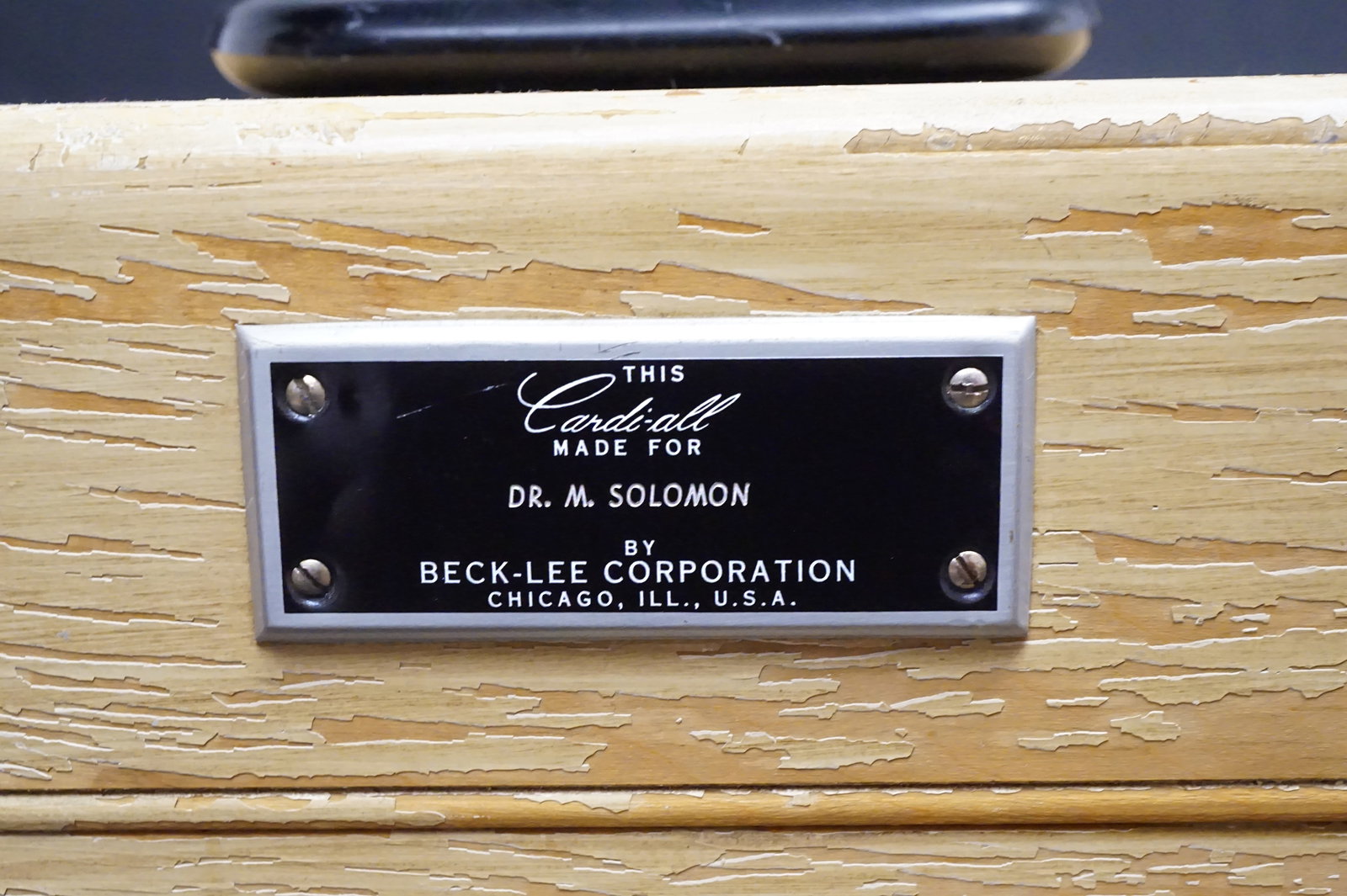 Vintage Beck-Lee Cardiall Cardiac Diagnostic Machine Portable Medical Device USA - 6