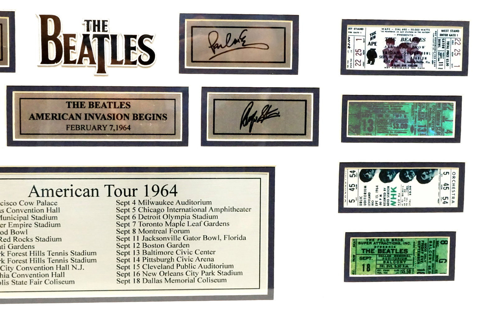 The Beatles - american tour 1964 - 8