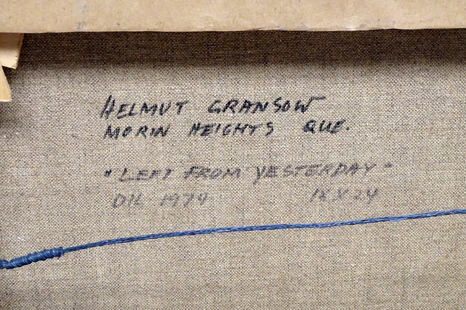 Gransow, Helmut - Left from Yesterday'' - 1974 - 5