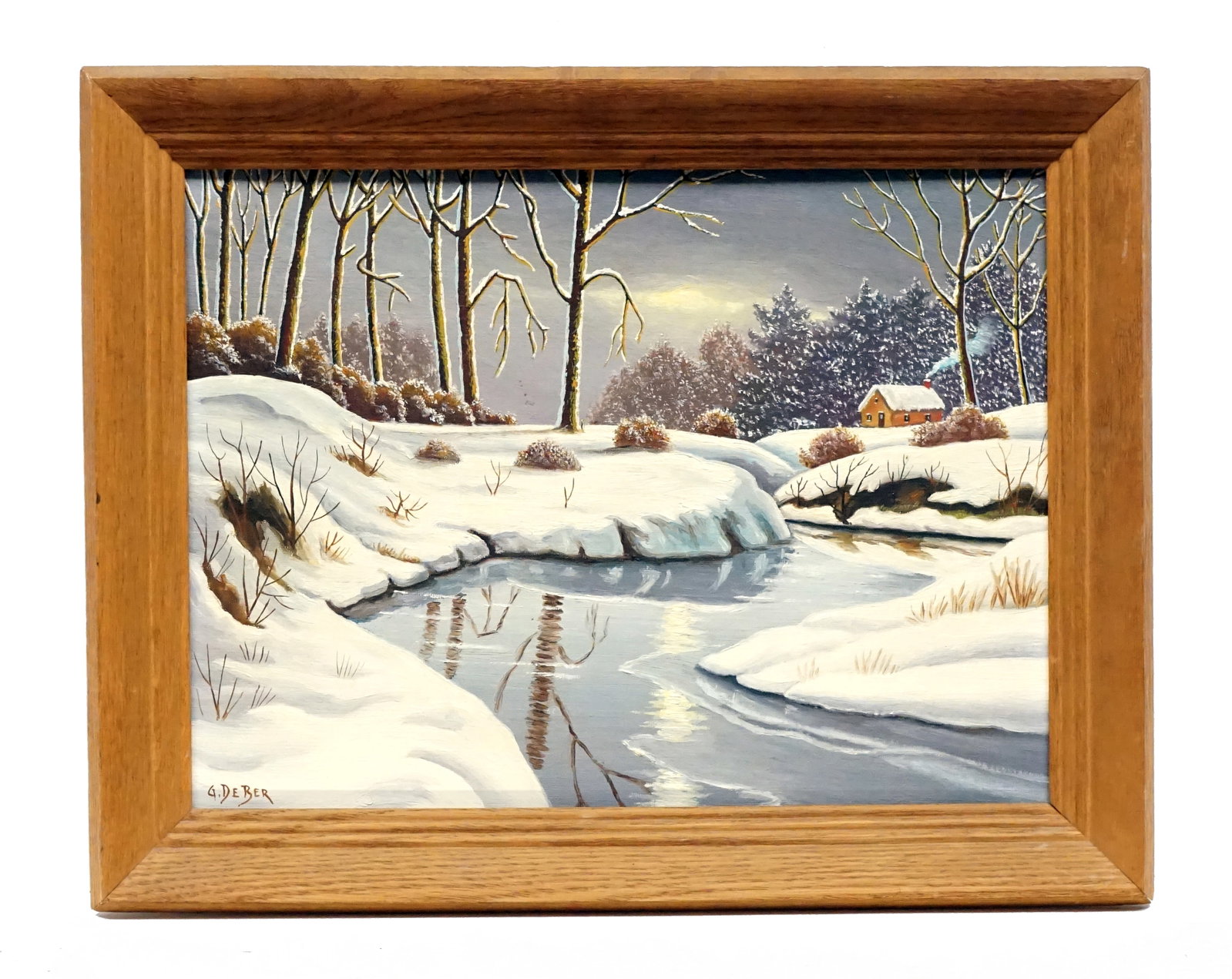 De Ber, G. - Lot of 2 landscape paintings - 1931 - 2
