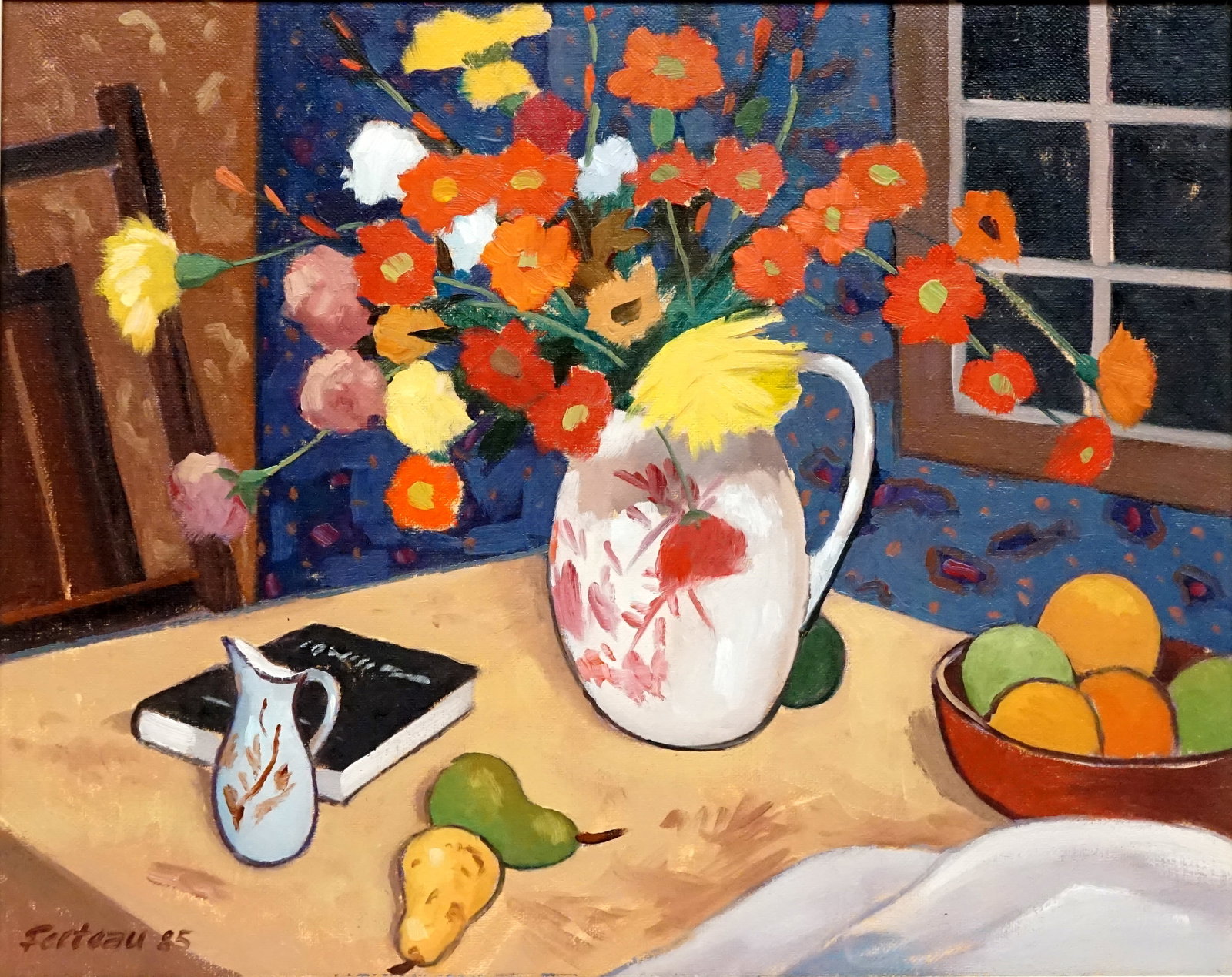 Fecteau, Marcel - Les Fleurs Rouges'' - 1985 - 2