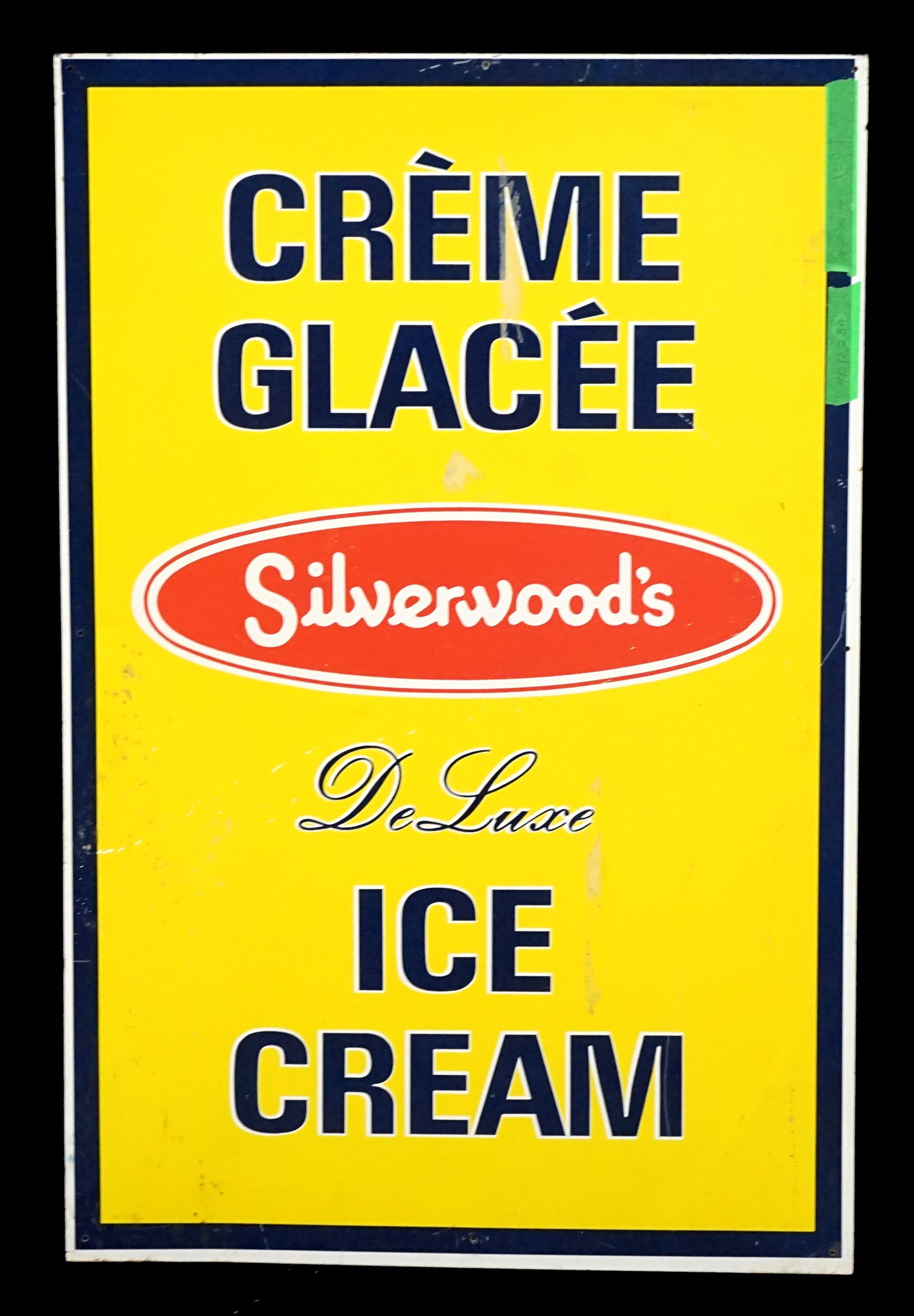 Metal advertising panel - 2