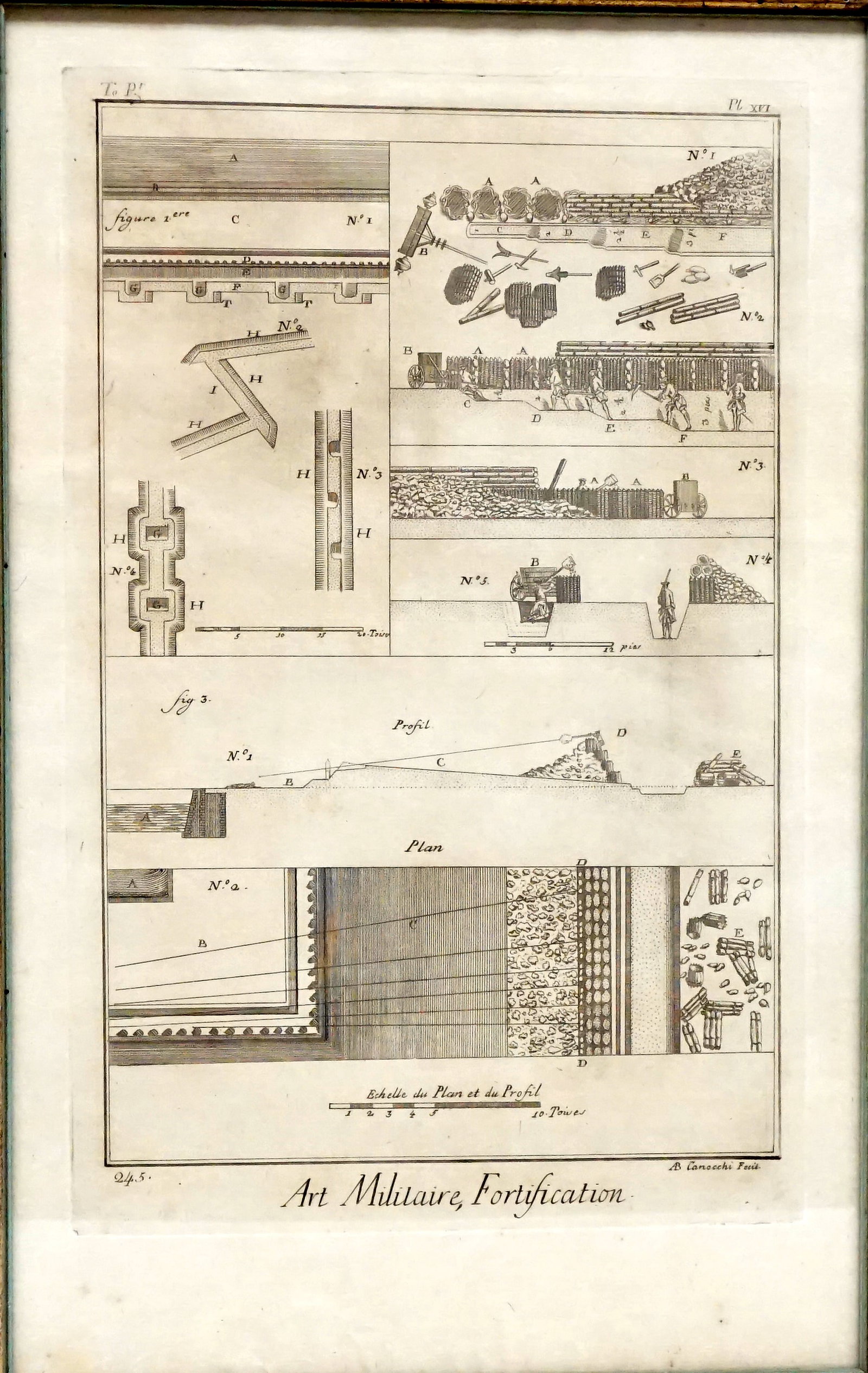 3 x Military document framed - 3
