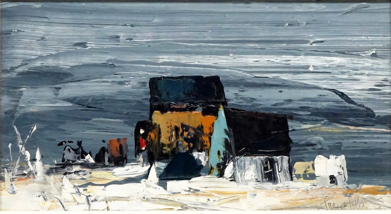 Tremblay, Léo-Paul - Seaside village - 2